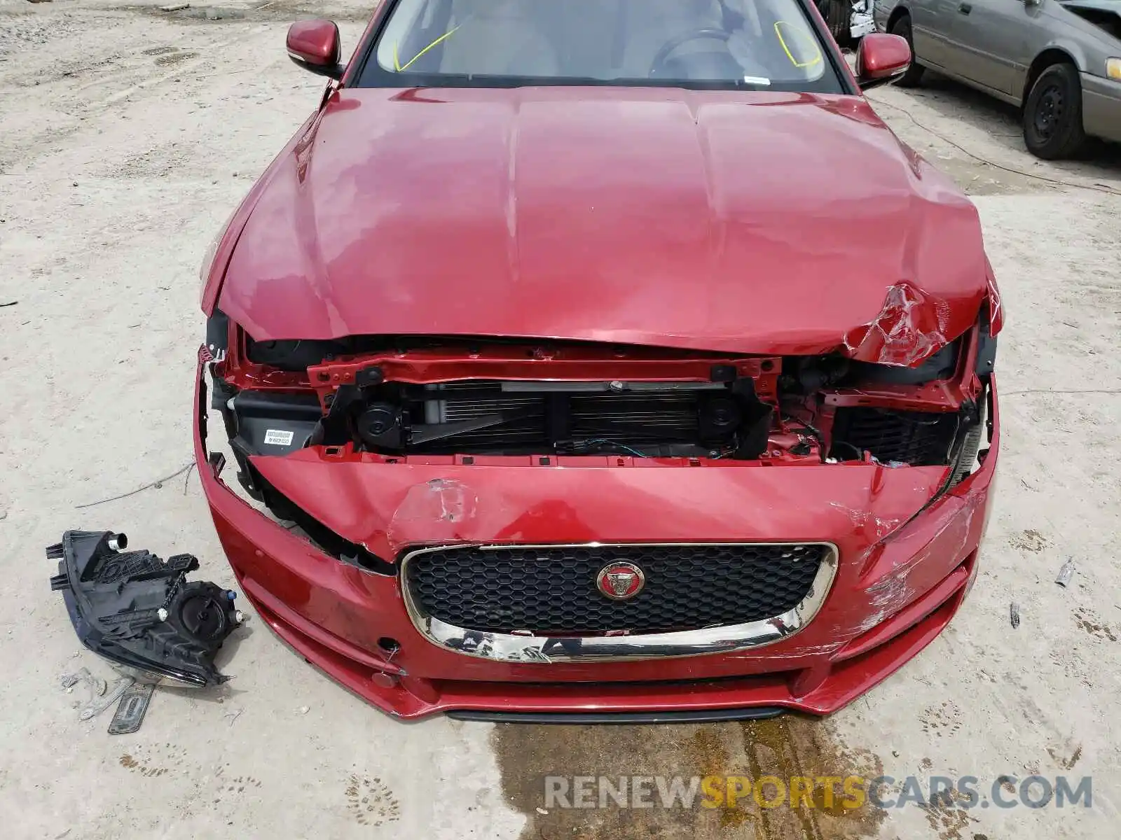 9 Photograph of a damaged car SAJAD4FXXKCP49377 JAGUAR XE 2019