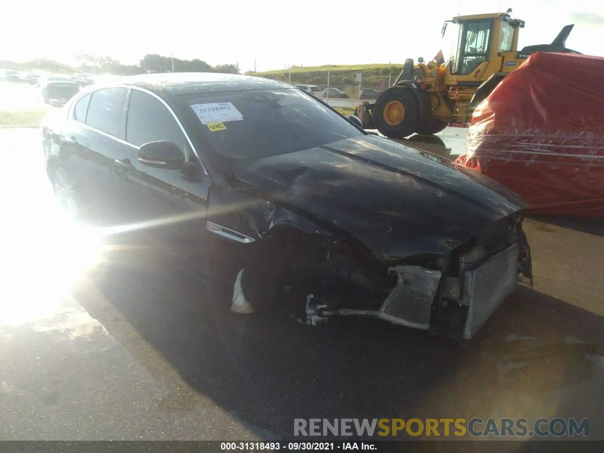 1 Photograph of a damaged car SAJAD4FXXKCP53719 JAGUAR XE 2019