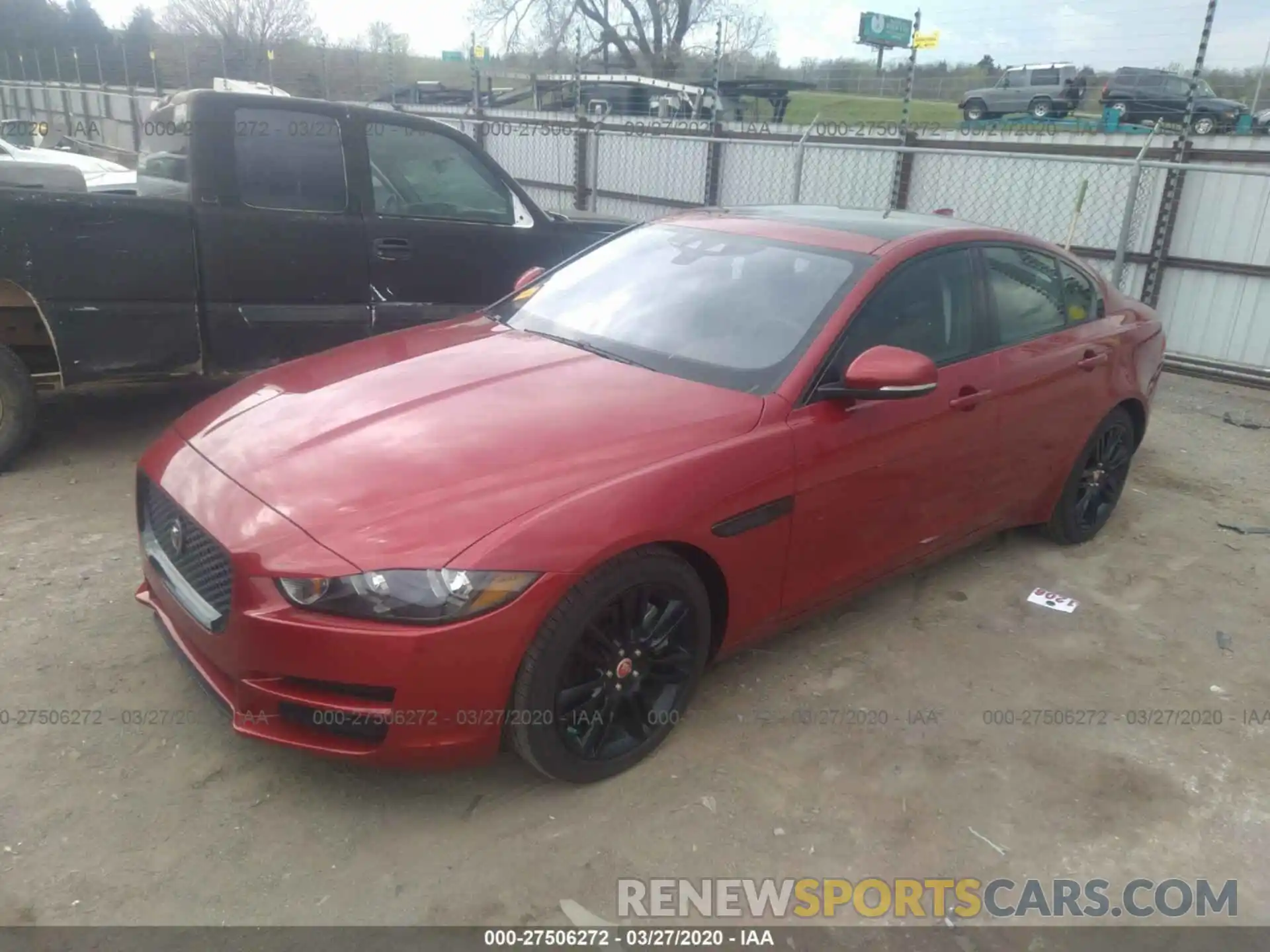 2 Photograph of a damaged car SAJAE4FX8KCP48970 JAGUAR XE 2019