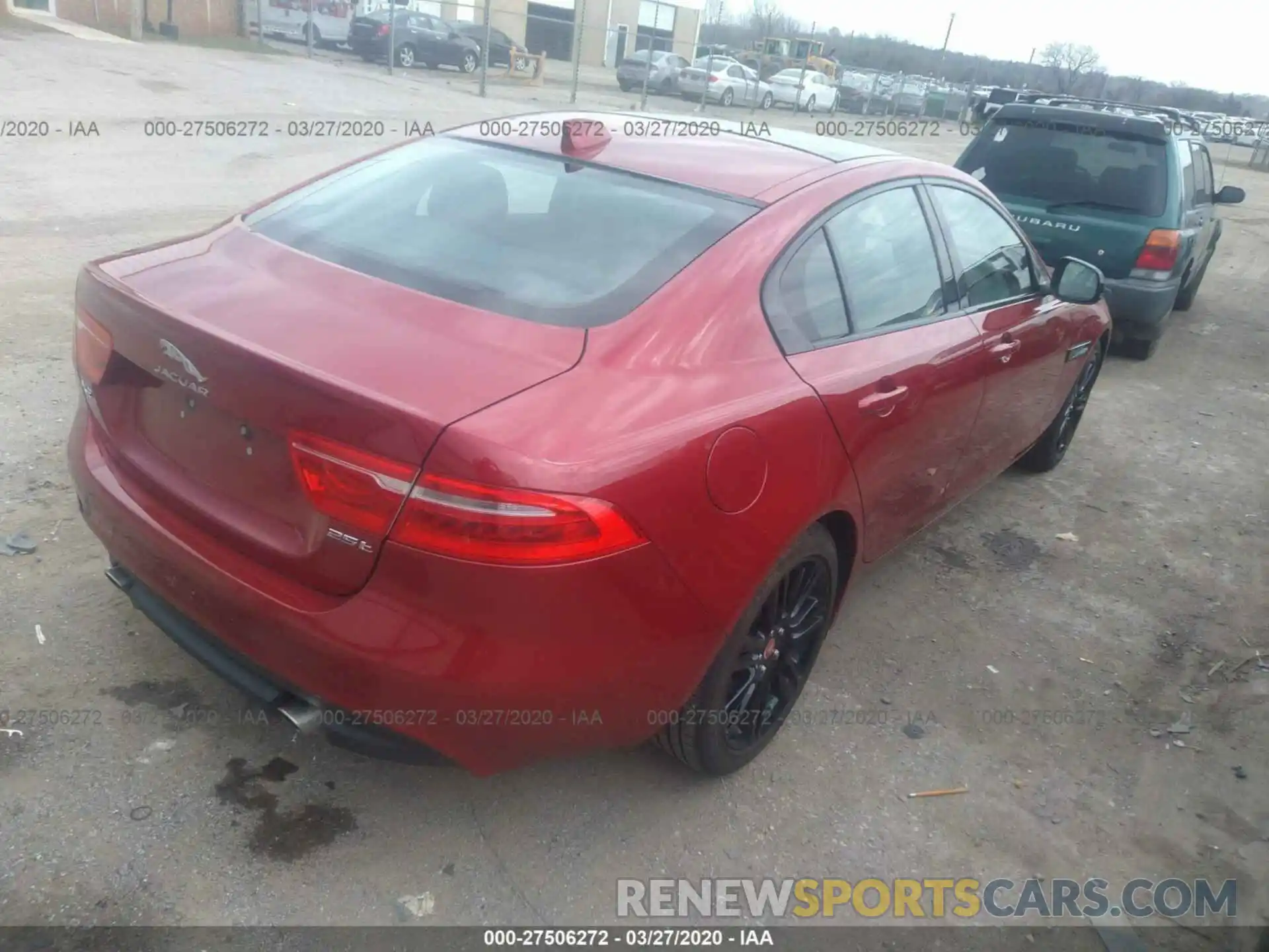 4 Фотография поврежденного автомобиля SAJAE4FX8KCP48970 JAGUAR XE 2019