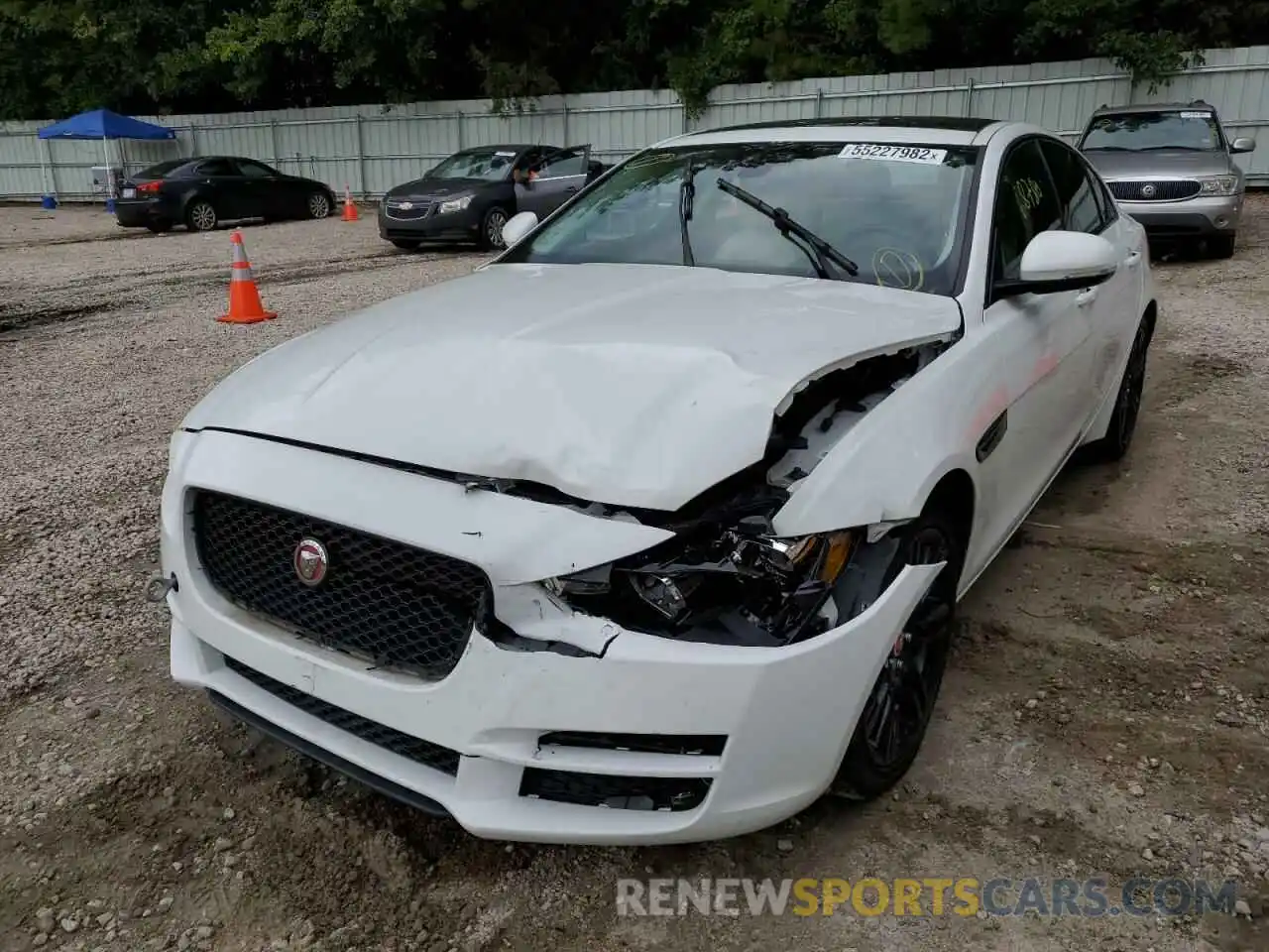 2 Photograph of a damaged car SAJAE4FX8KCP50525 JAGUAR XE 2019