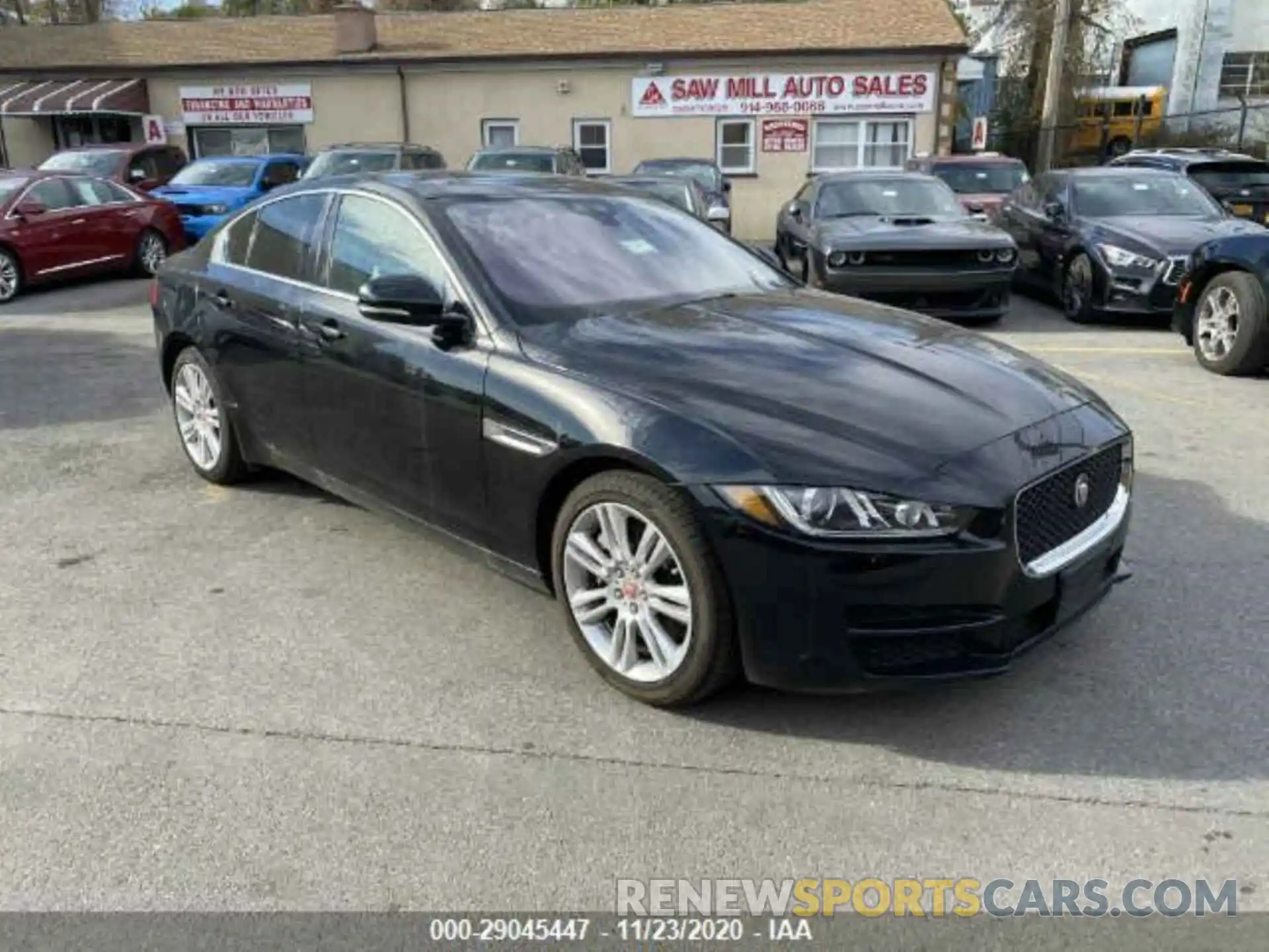 1 Photograph of a damaged car SAJAE4FX9KCP50615 JAGUAR XE 2019