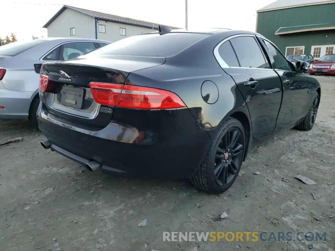 4 Фотография поврежденного автомобиля SAJAJ4FX3KCP48838 JAGUAR XE 2019