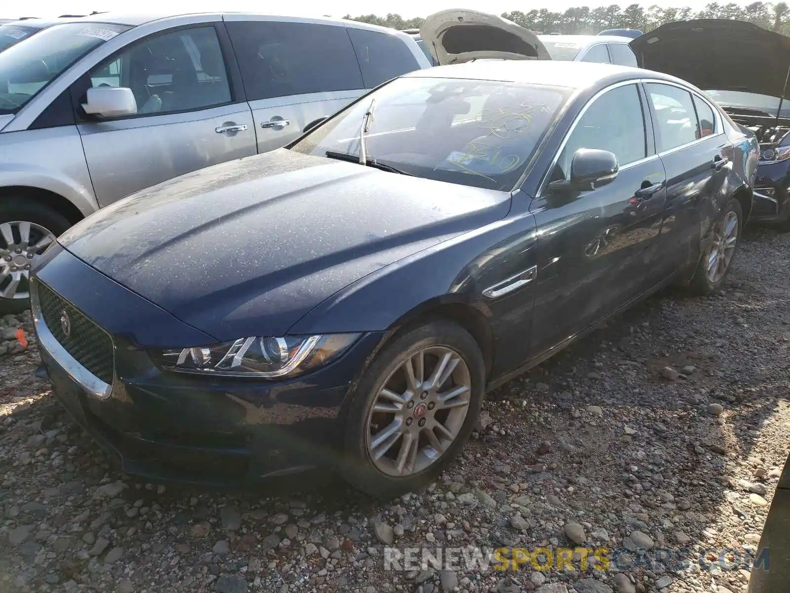 2 Photograph of a damaged car SAJAJ4FX6KCP43939 JAGUAR XE 2019