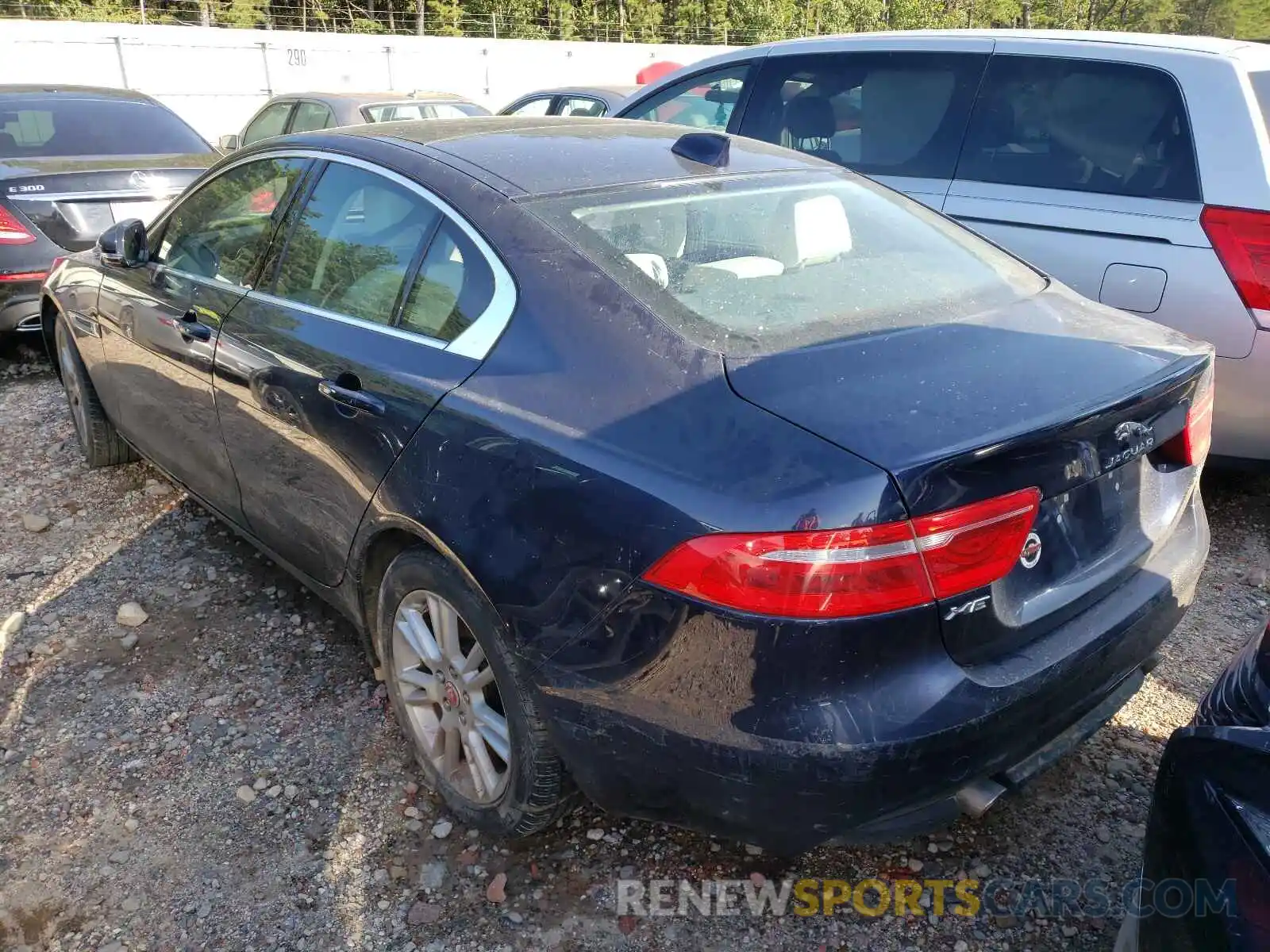 3 Photograph of a damaged car SAJAJ4FX6KCP43939 JAGUAR XE 2019