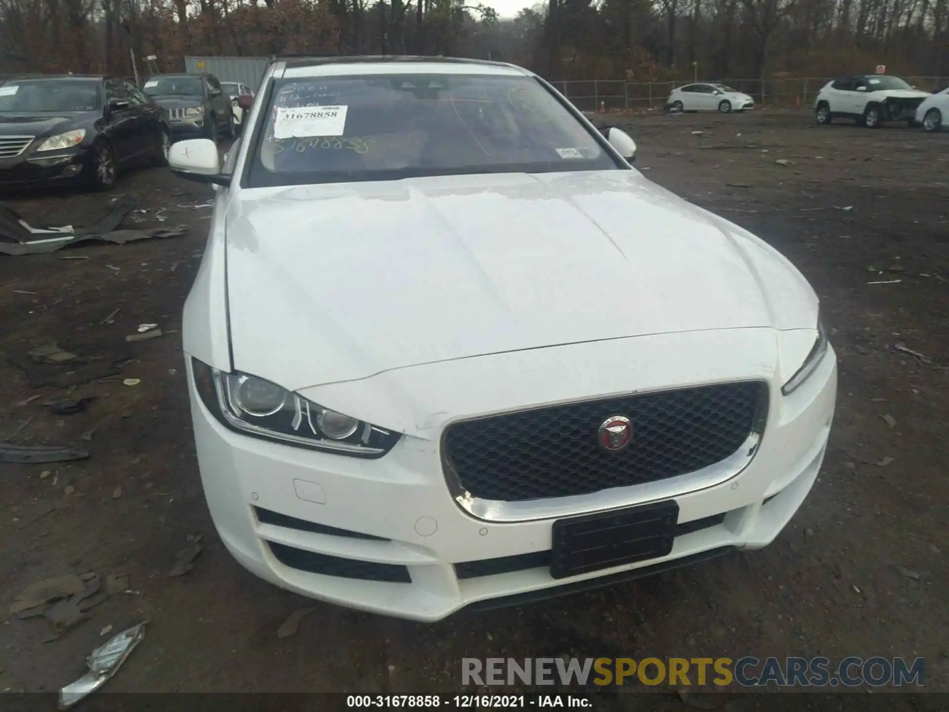 6 Photograph of a damaged car SAJAK4FX0KCP51273 JAGUAR XE 2019