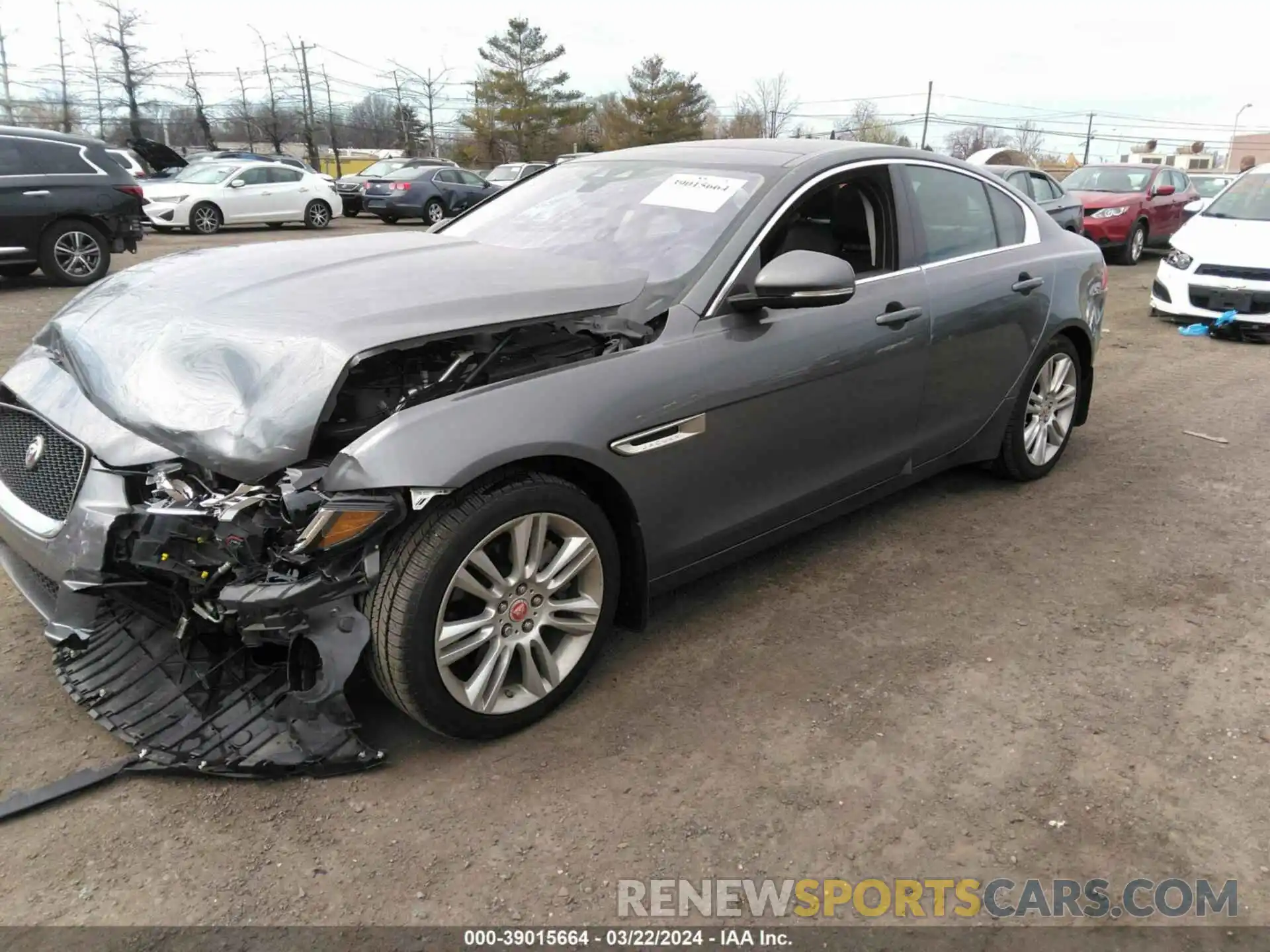 2 Photograph of a damaged car SAJAK4FX5KCP50636 JAGUAR XE 2019