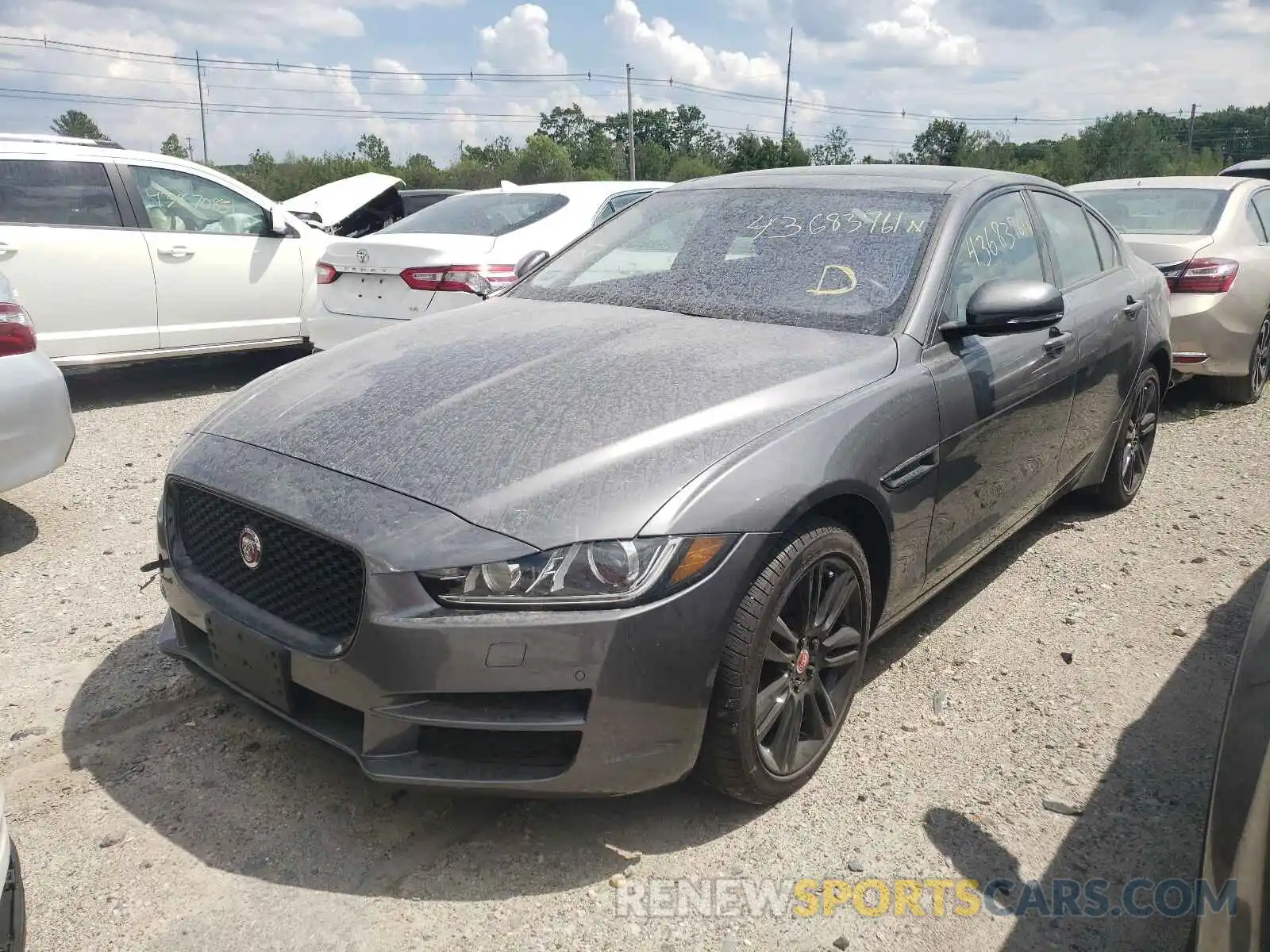 2 Photograph of a damaged car SAJAK4FX6KCP49706 JAGUAR XE 2019