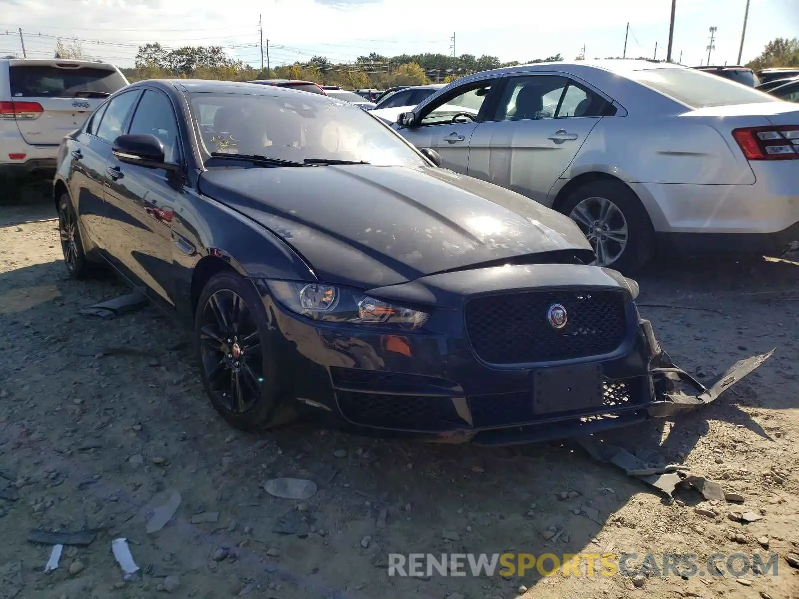 1 Photograph of a damaged car SAJAK4FX7KCP45521 JAGUAR XE 2019