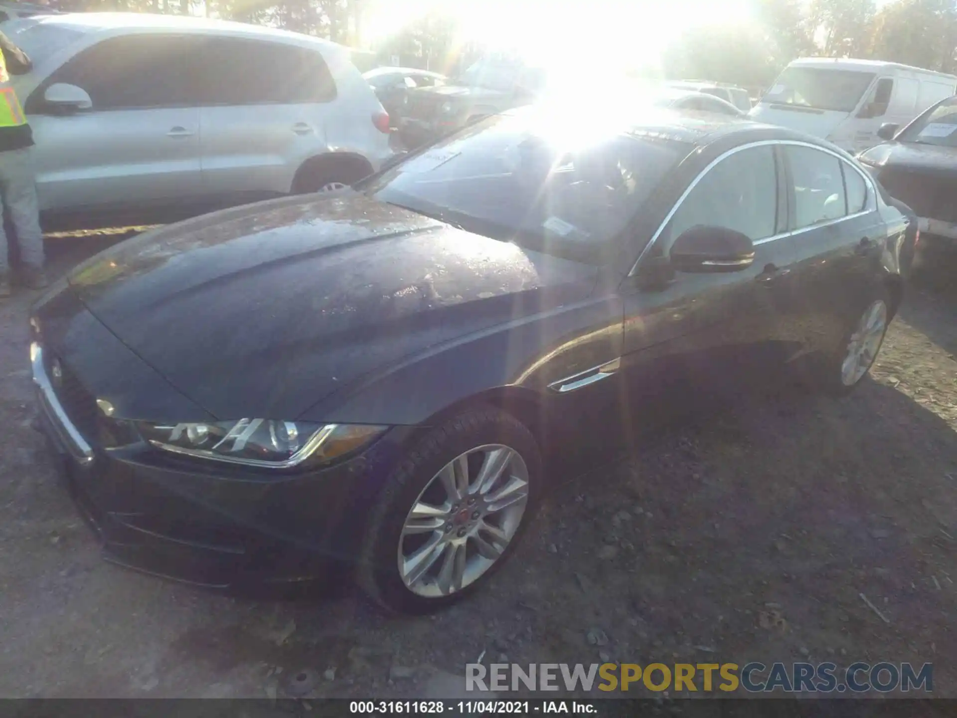 2 Photograph of a damaged car SAJAK4FX9KCP49344 JAGUAR XE 2019