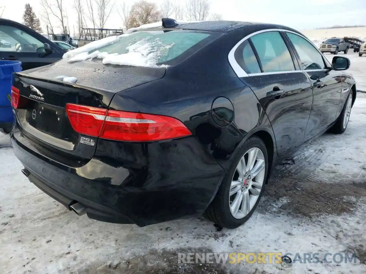 4 Photograph of a damaged car SAJAK4FX9KCP49716 JAGUAR XE 2019