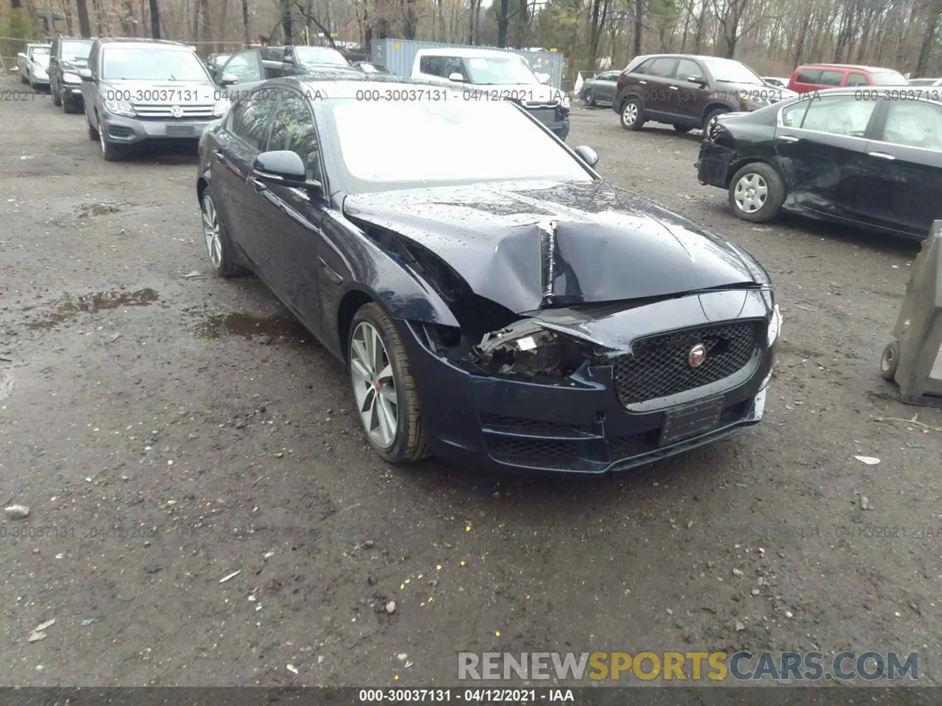 6 Фотография поврежденного автомобиля SAJAK4FXXKCP52155 JAGUAR XE 2019