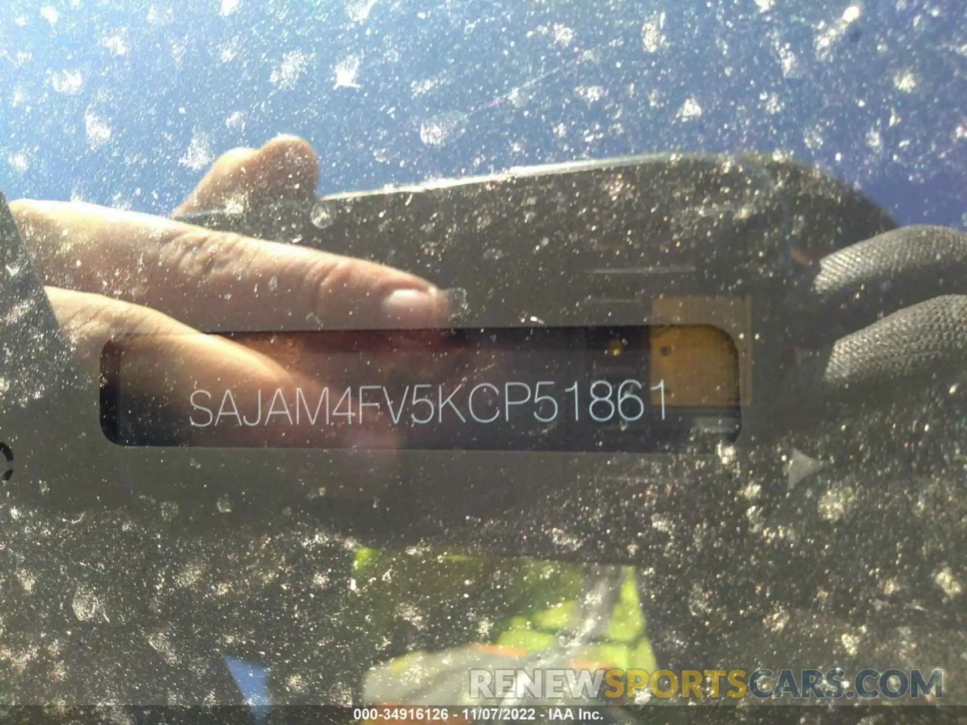 9 Photograph of a damaged car SAJAM4FV5KCP51861 JAGUAR XE 2019