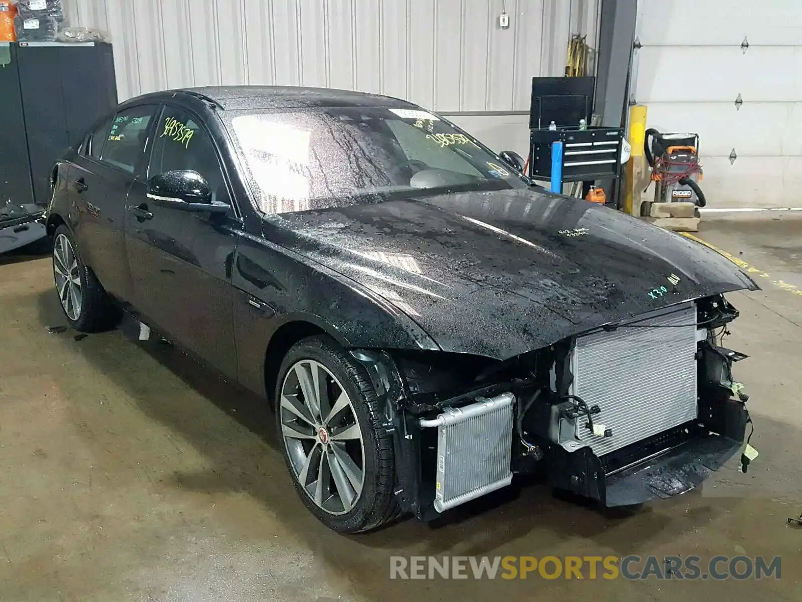 1 Photograph of a damaged car SAJAP4FXXKCP43960 JAGUAR XE 2019