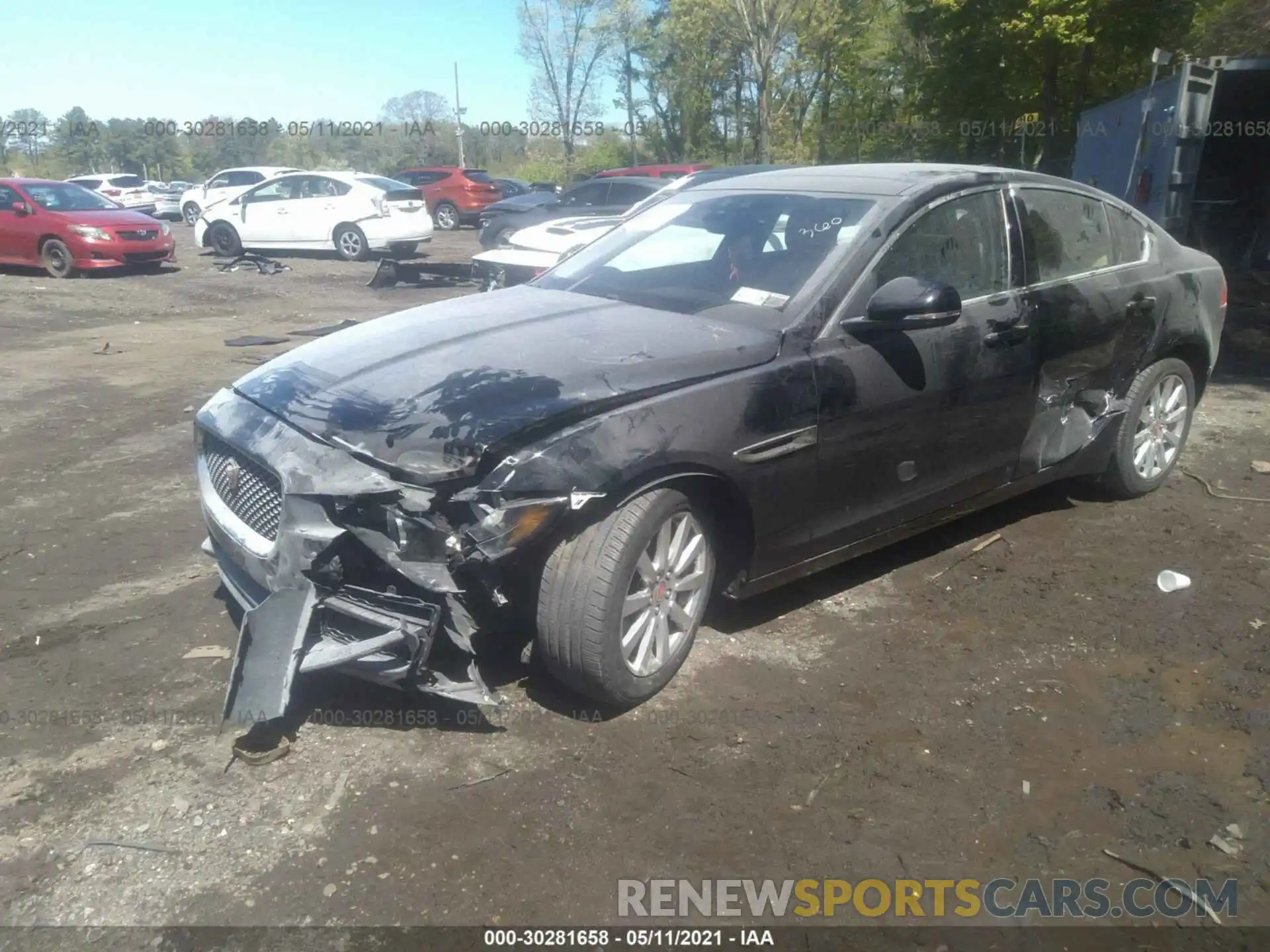 2 Photograph of a damaged car SAJAR4FX0KCP50426 JAGUAR XE 2019