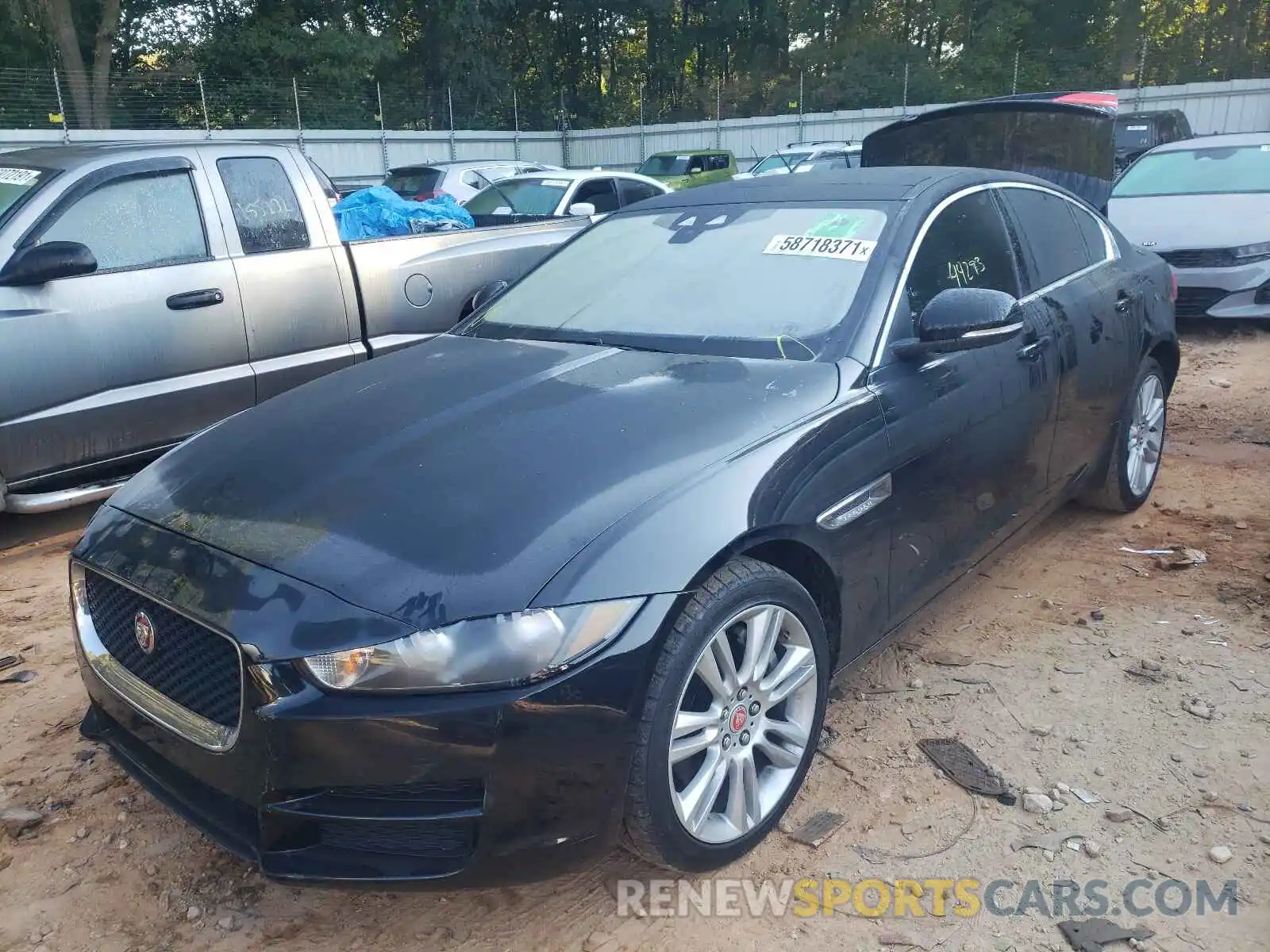 2 Photograph of a damaged car SAJAR4FX0KCP52743 JAGUAR XE 2019