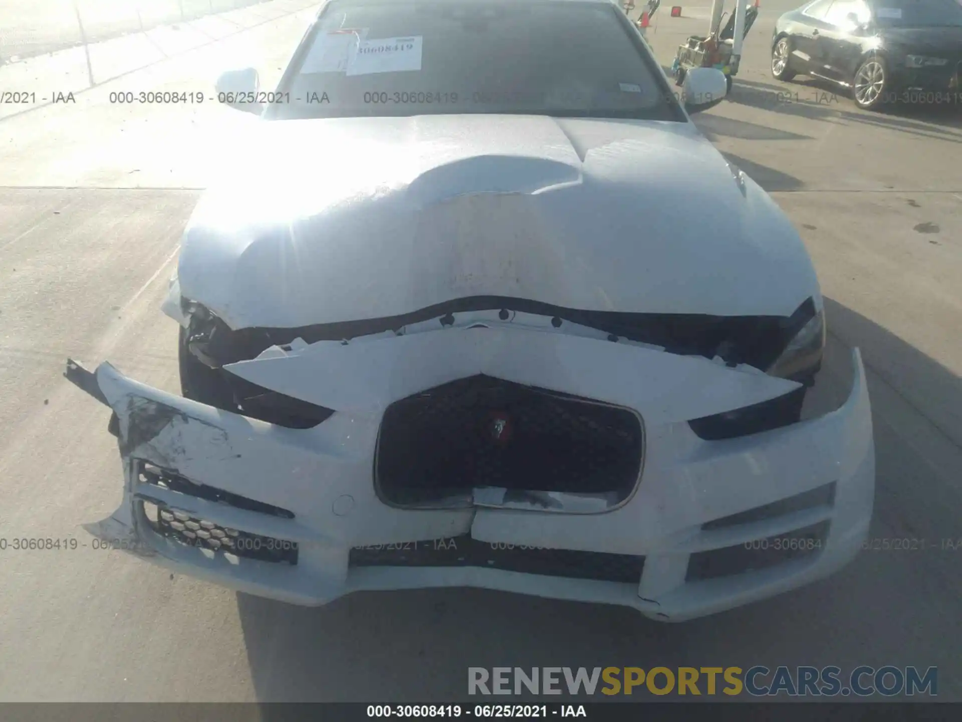 6 Photograph of a damaged car SAJAR4FX1KCP47647 JAGUAR XE 2019