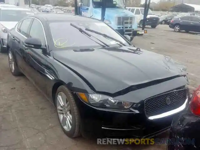 1 Фотография поврежденного автомобиля SAJAR4FX2KCP52520 JAGUAR XE 2019