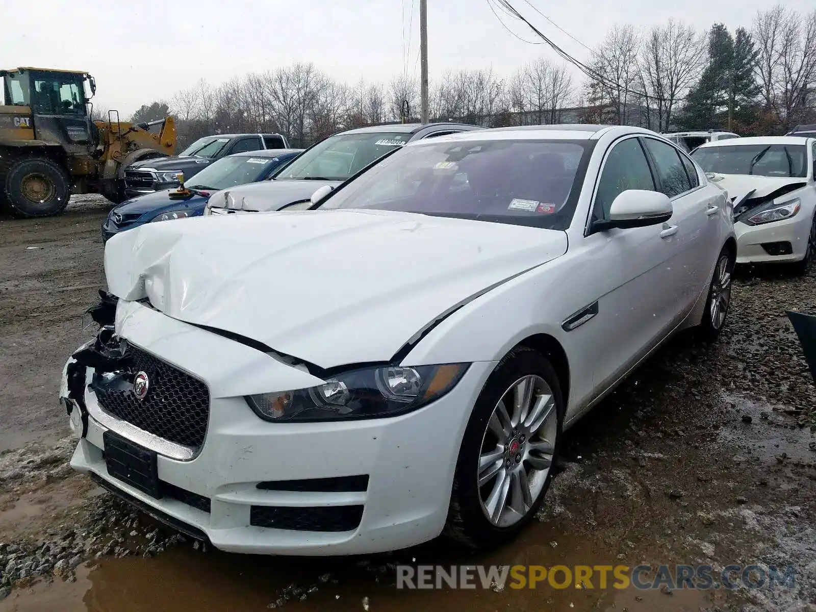 2 Photograph of a damaged car SAJAR4FX4KCP51658 JAGUAR XE 2019