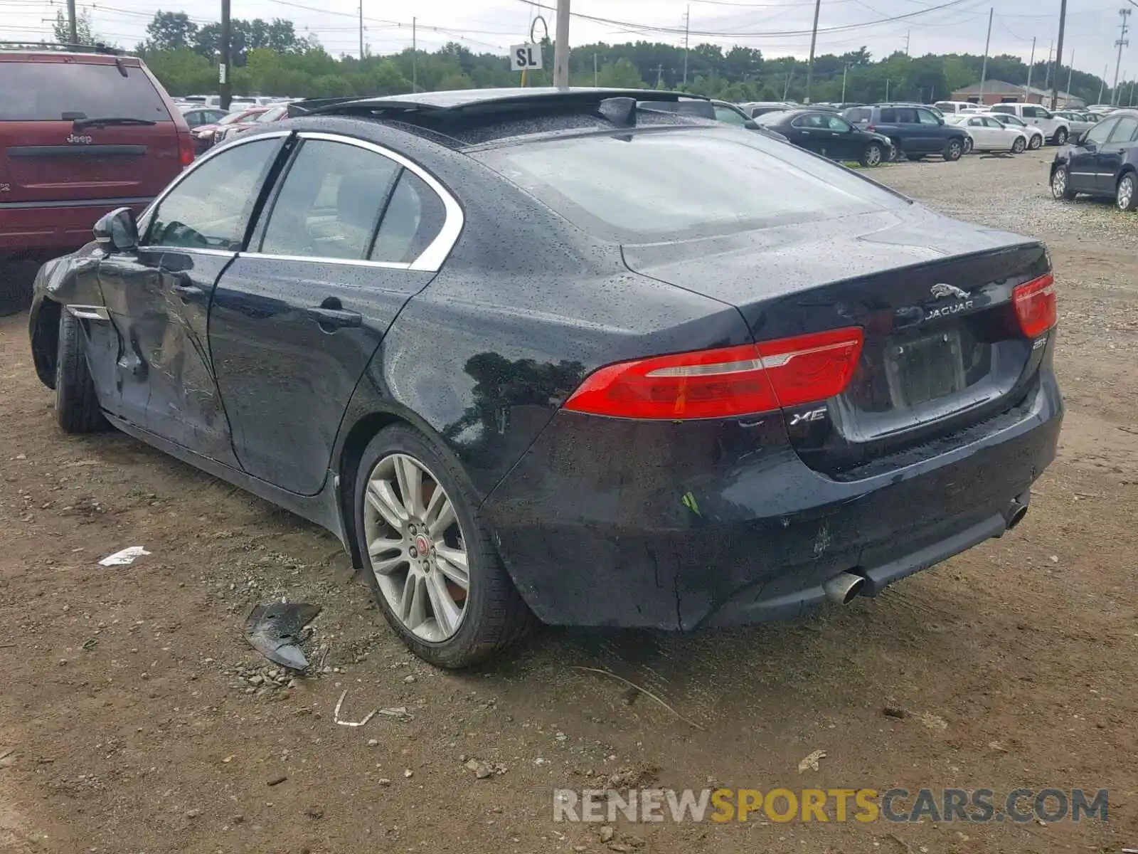 3 Photograph of a damaged car SAJAR4FX4KCP52647 JAGUAR XE 2019