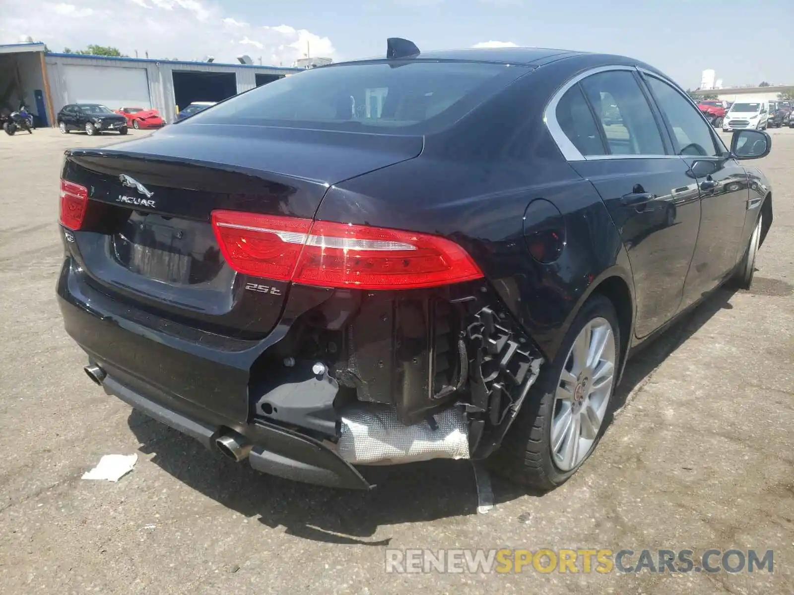 4 Photograph of a damaged car SAJAR4FX6KCP52875 JAGUAR XE 2019