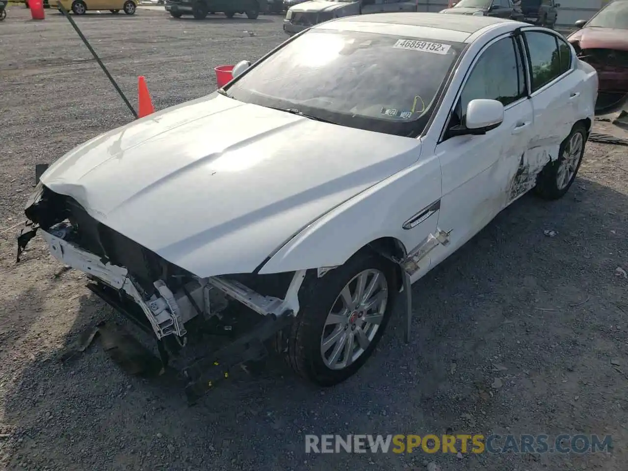 2 Photograph of a damaged car SAJAR4FX7KCP48351 JAGUAR XE 2019