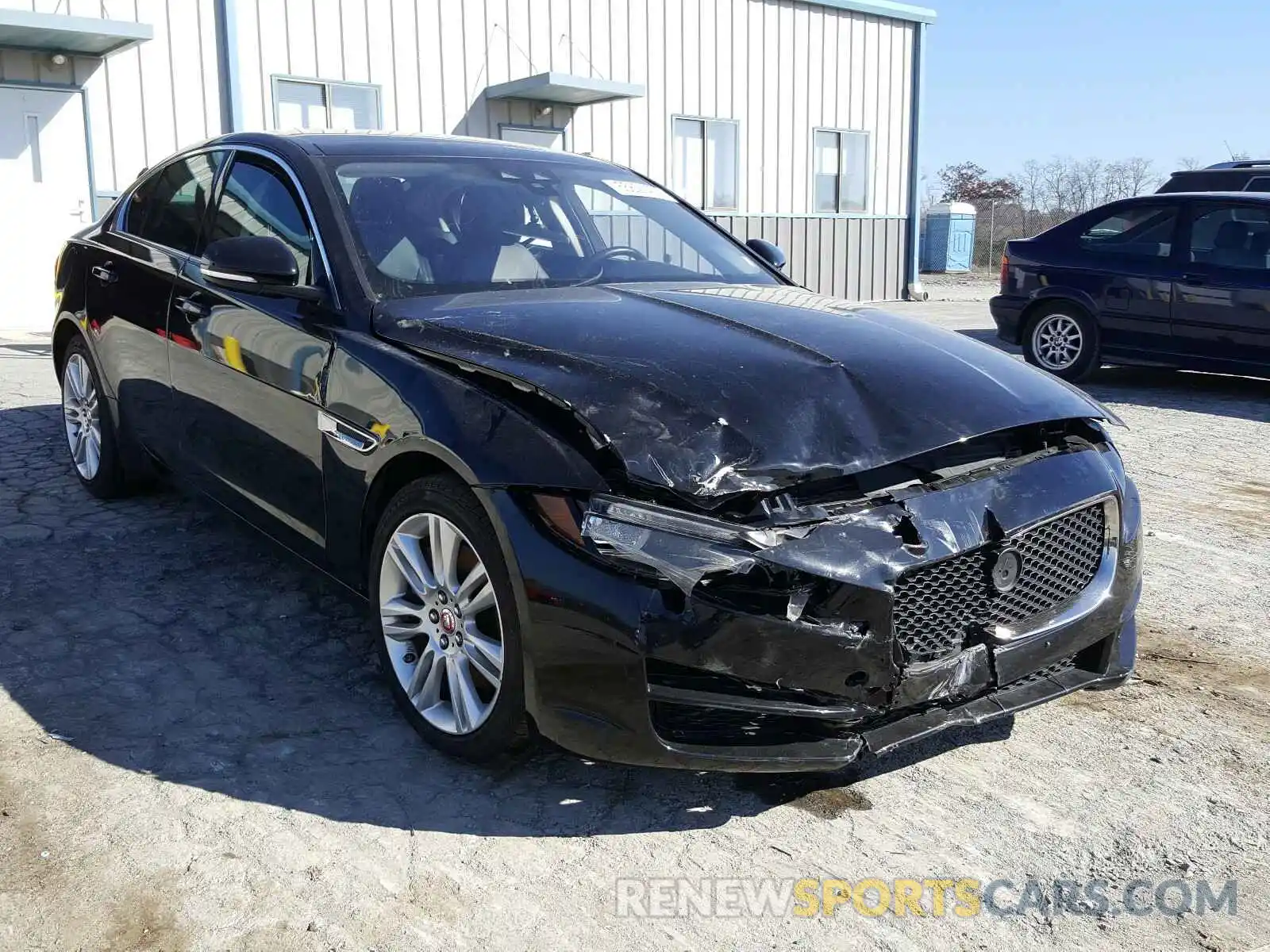 1 Photograph of a damaged car SAJAR4FX7KCP51797 JAGUAR XE 2019