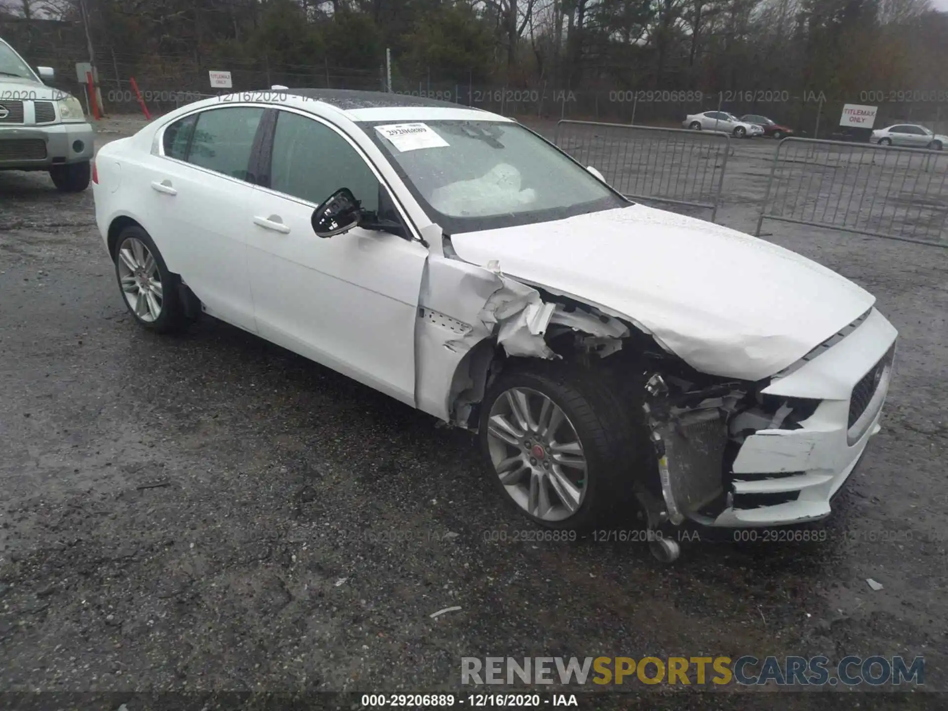 1 Photograph of a damaged car SAJAR4FX8KCP52456 JAGUAR XE 2019