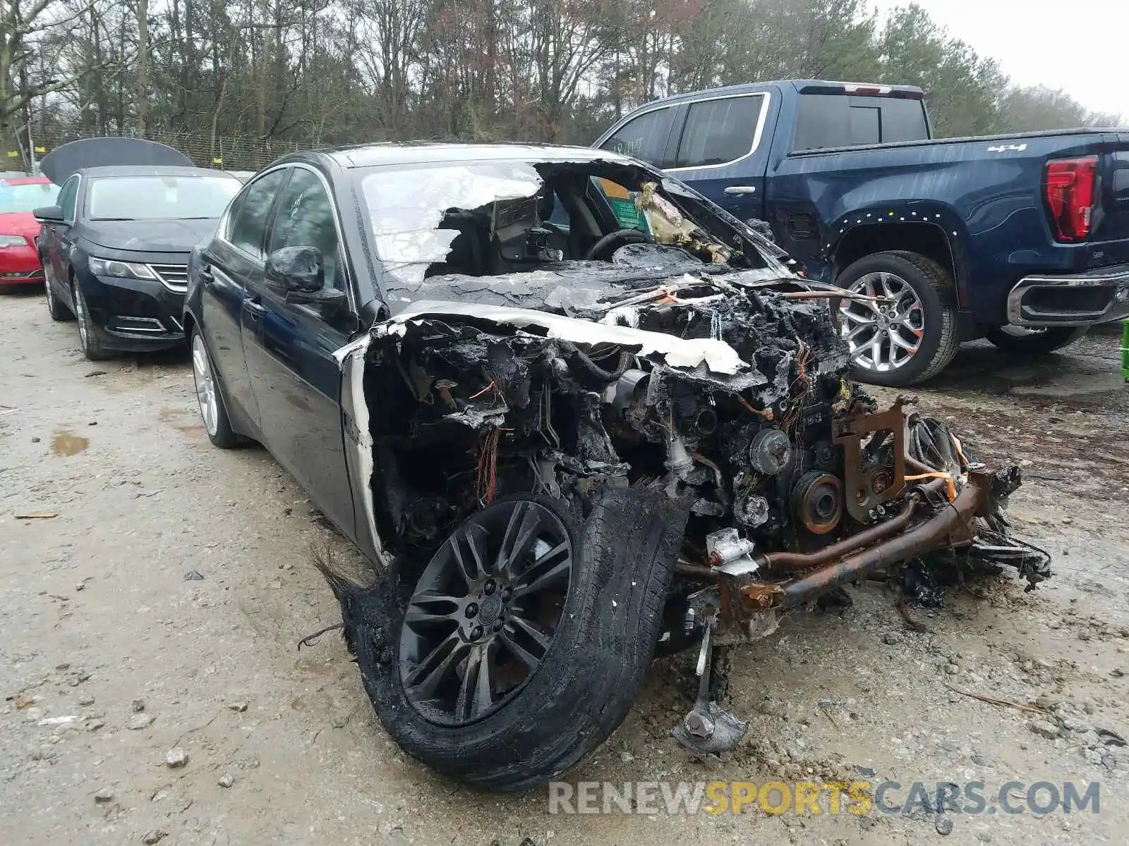 1 Photograph of a damaged car SAJAR4FX9KCP52594 JAGUAR XE 2019