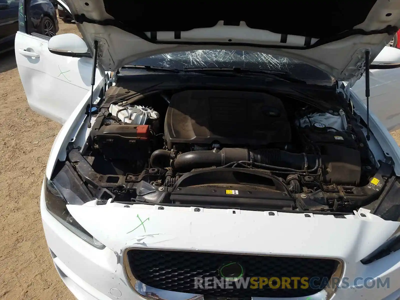 7 Photograph of a damaged car SAJAR4FXXKCP51793 JAGUAR XE 2019