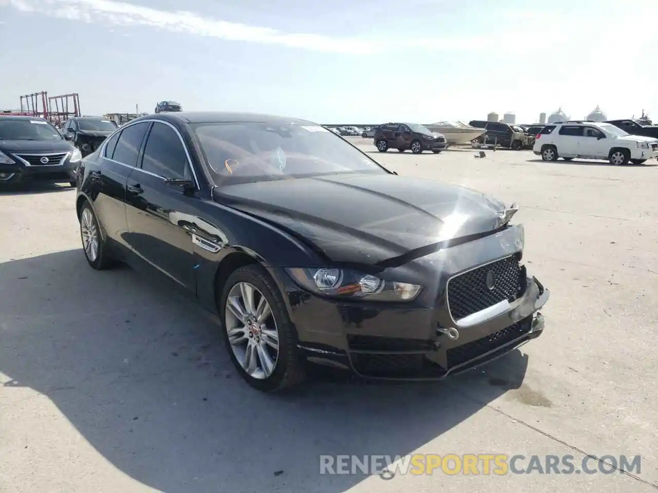 1 Photograph of a damaged car SAJAS4FX1KCP52335 JAGUAR XE 2019