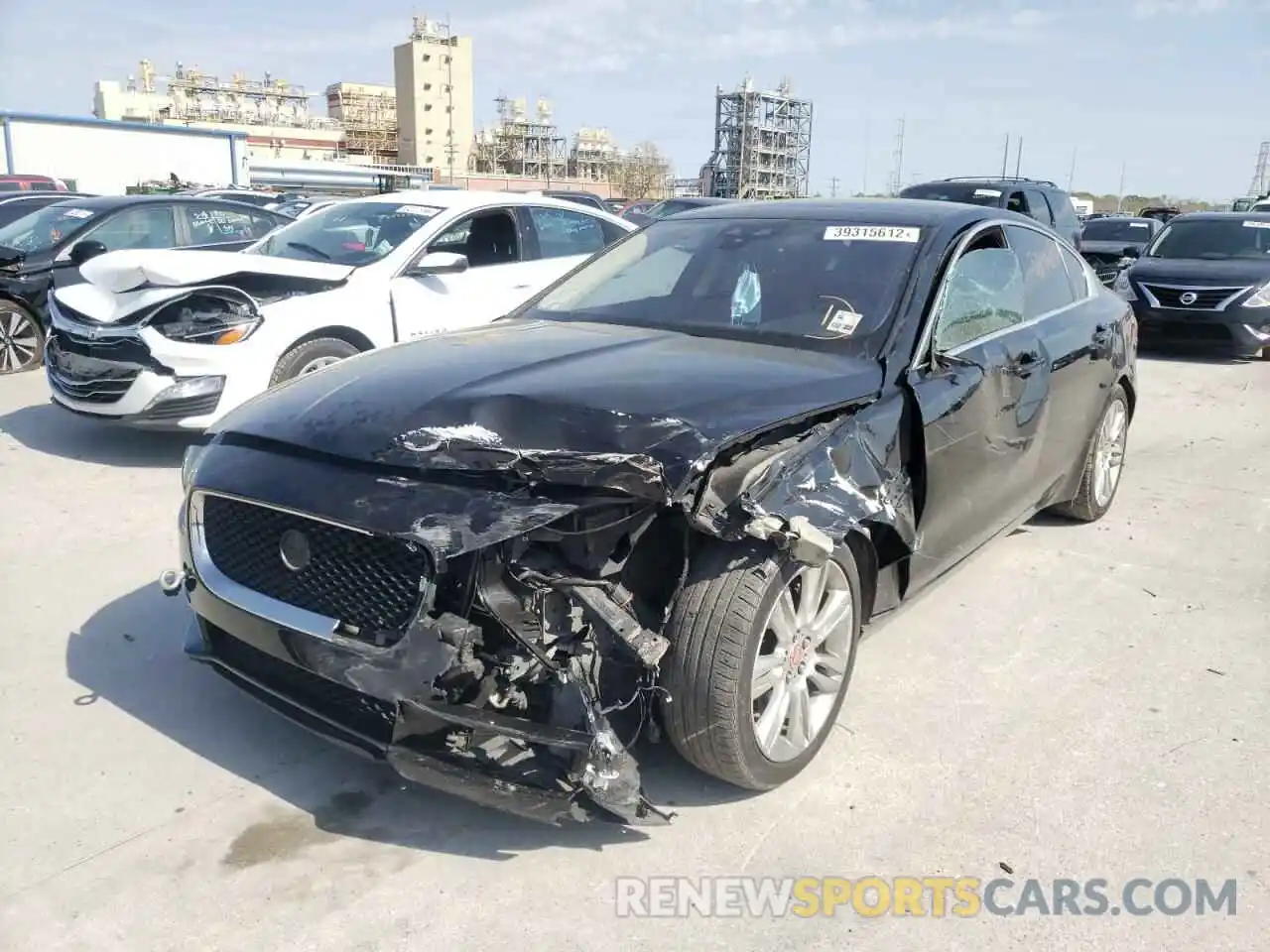 2 Photograph of a damaged car SAJAS4FX1KCP52335 JAGUAR XE 2019