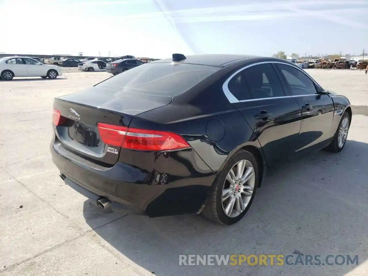 4 Photograph of a damaged car SAJAS4FX1KCP52335 JAGUAR XE 2019