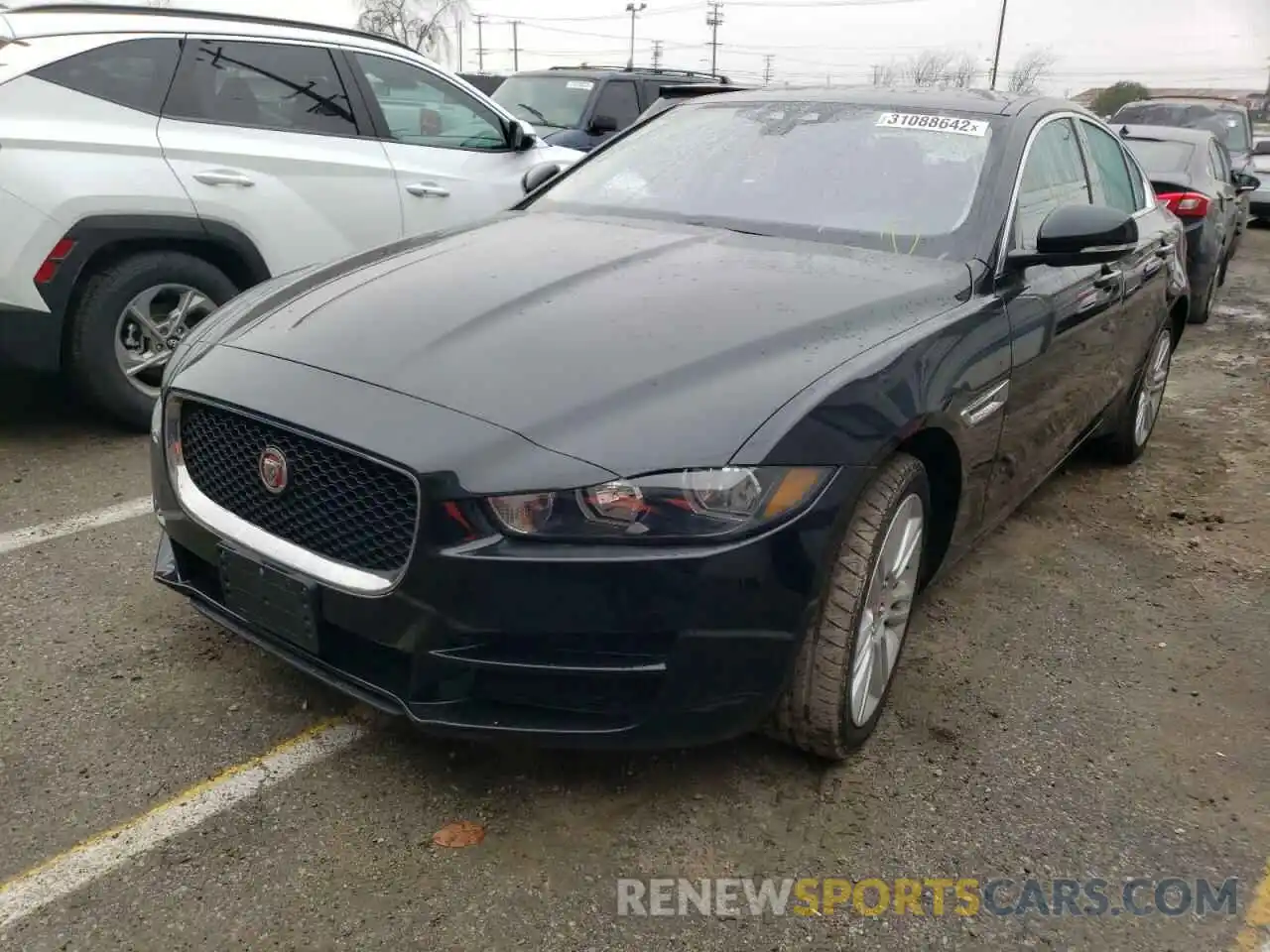 2 Photograph of a damaged car SAJAS4FX1KCP52772 JAGUAR XE 2019