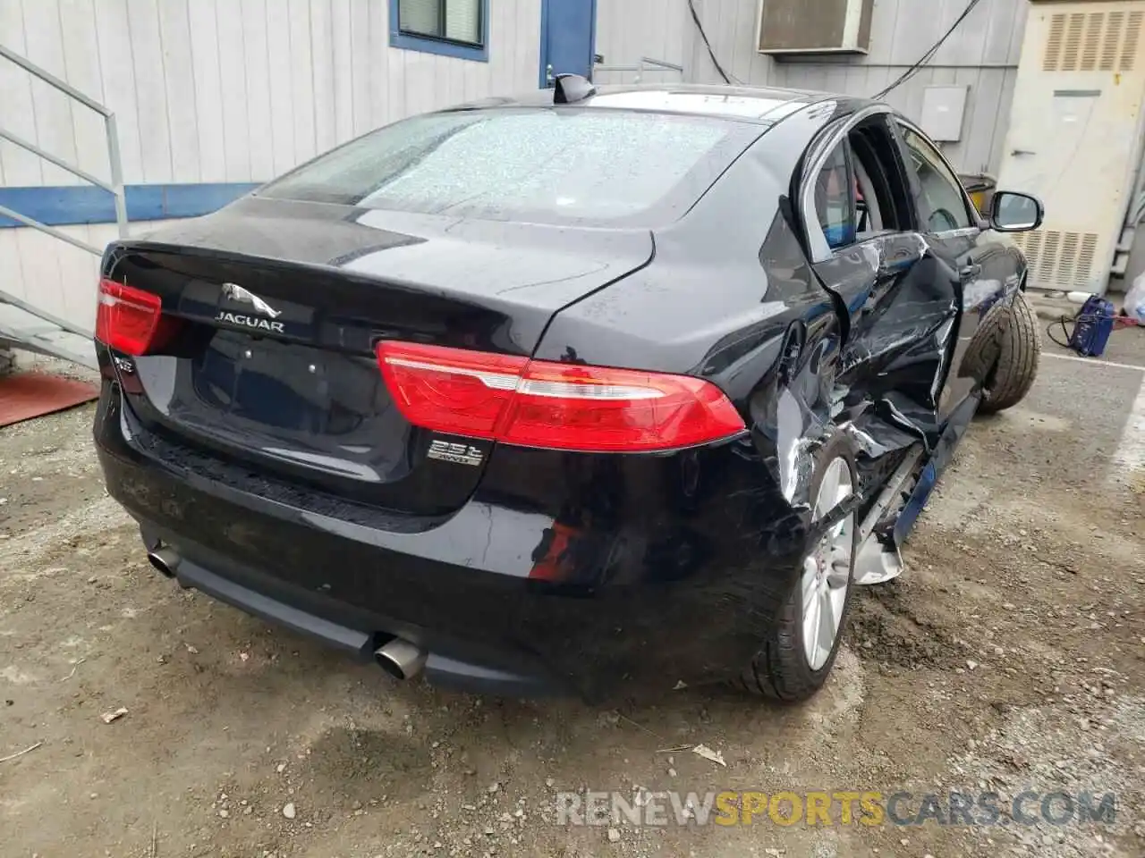 4 Photograph of a damaged car SAJAS4FX1KCP52772 JAGUAR XE 2019