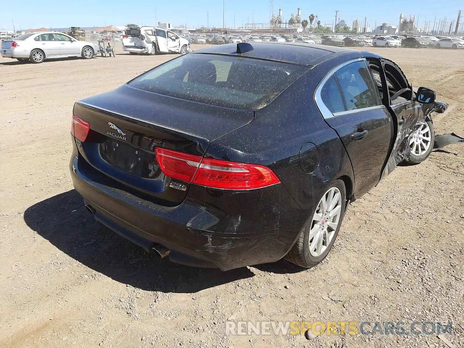 3 Photograph of a damaged car SAJAS4FX2KCP51128 JAGUAR XE 2019