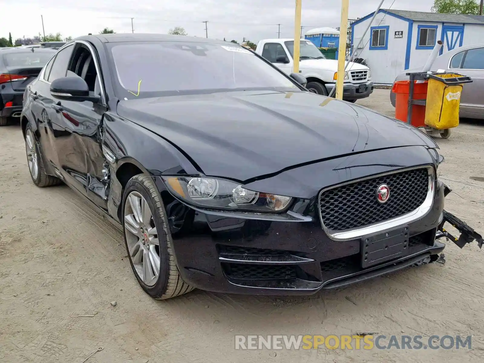 1 Photograph of a damaged car SAJAS4FX2KCP52828 JAGUAR XE 2019