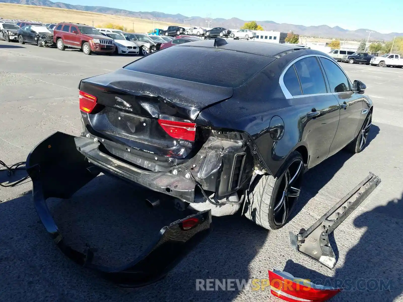 4 Photograph of a damaged car SAJAS4FX3KCP49047 JAGUAR XE 2019