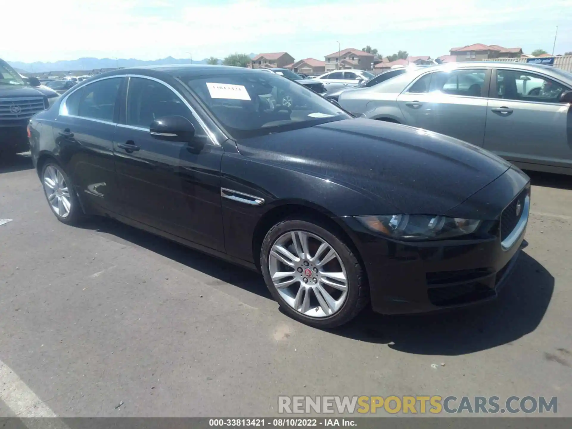 1 Photograph of a damaged car SAJAS4FX3KCP52353 JAGUAR XE 2019