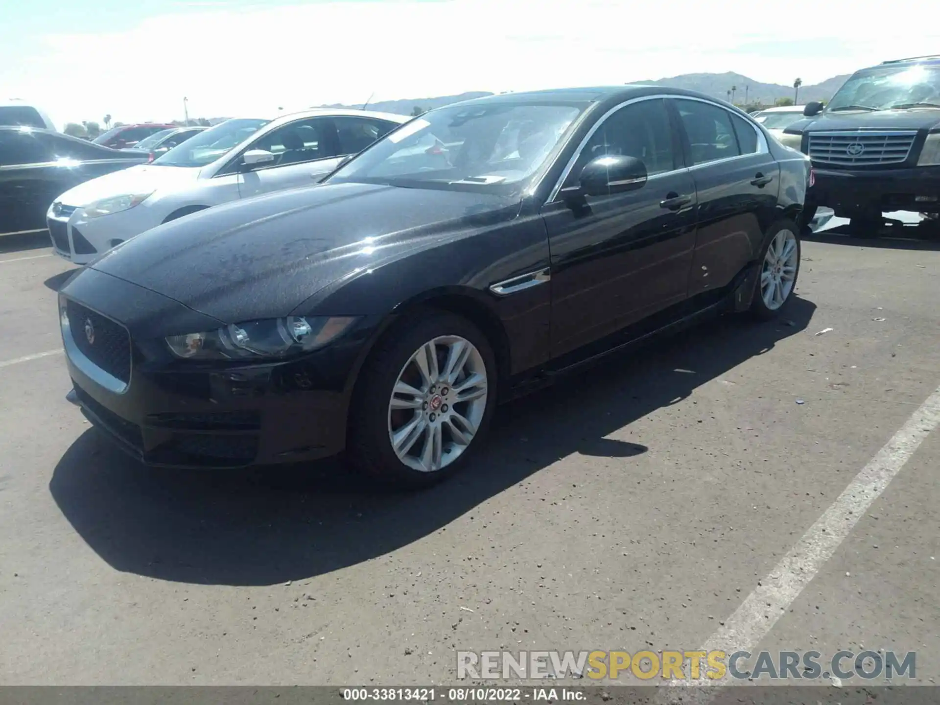 2 Photograph of a damaged car SAJAS4FX3KCP52353 JAGUAR XE 2019