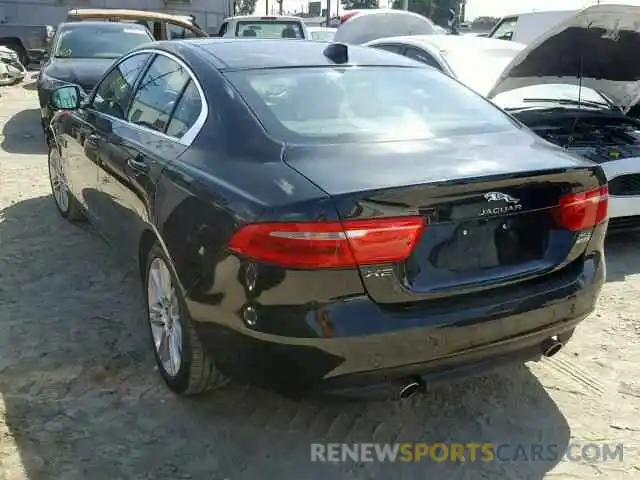 3 Photograph of a damaged car SAJAS4FX3KCP52904 JAGUAR XE 2019