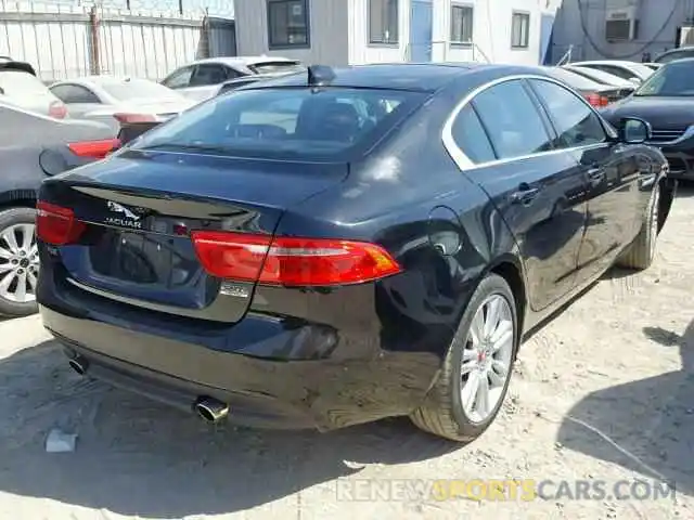 4 Фотография поврежденного автомобиля SAJAS4FX3KCP52904 JAGUAR XE 2019