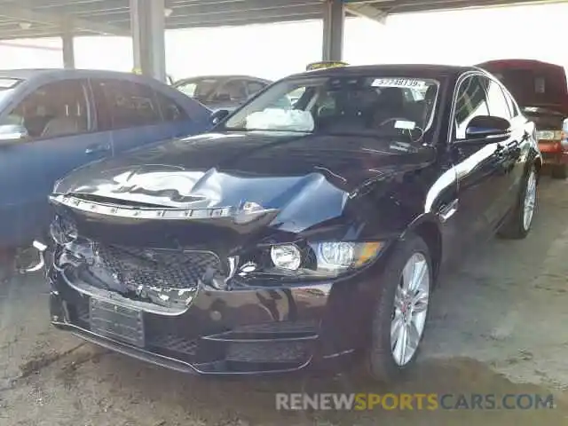 2 Photograph of a damaged car SAJAS4FX3KCP52918 JAGUAR XE 2019