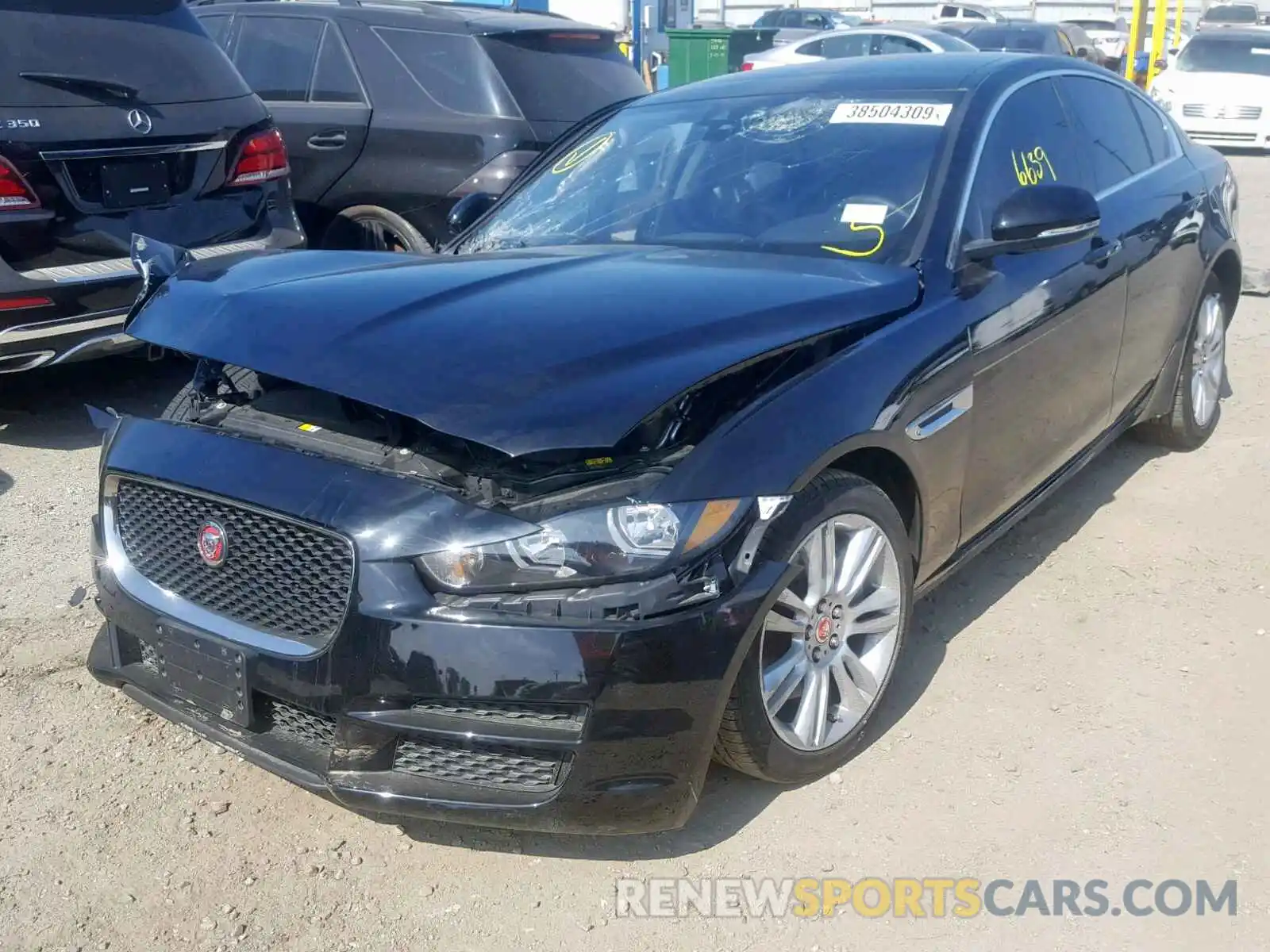 2 Photograph of a damaged car SAJAS4FX5KCP52709 JAGUAR XE 2019