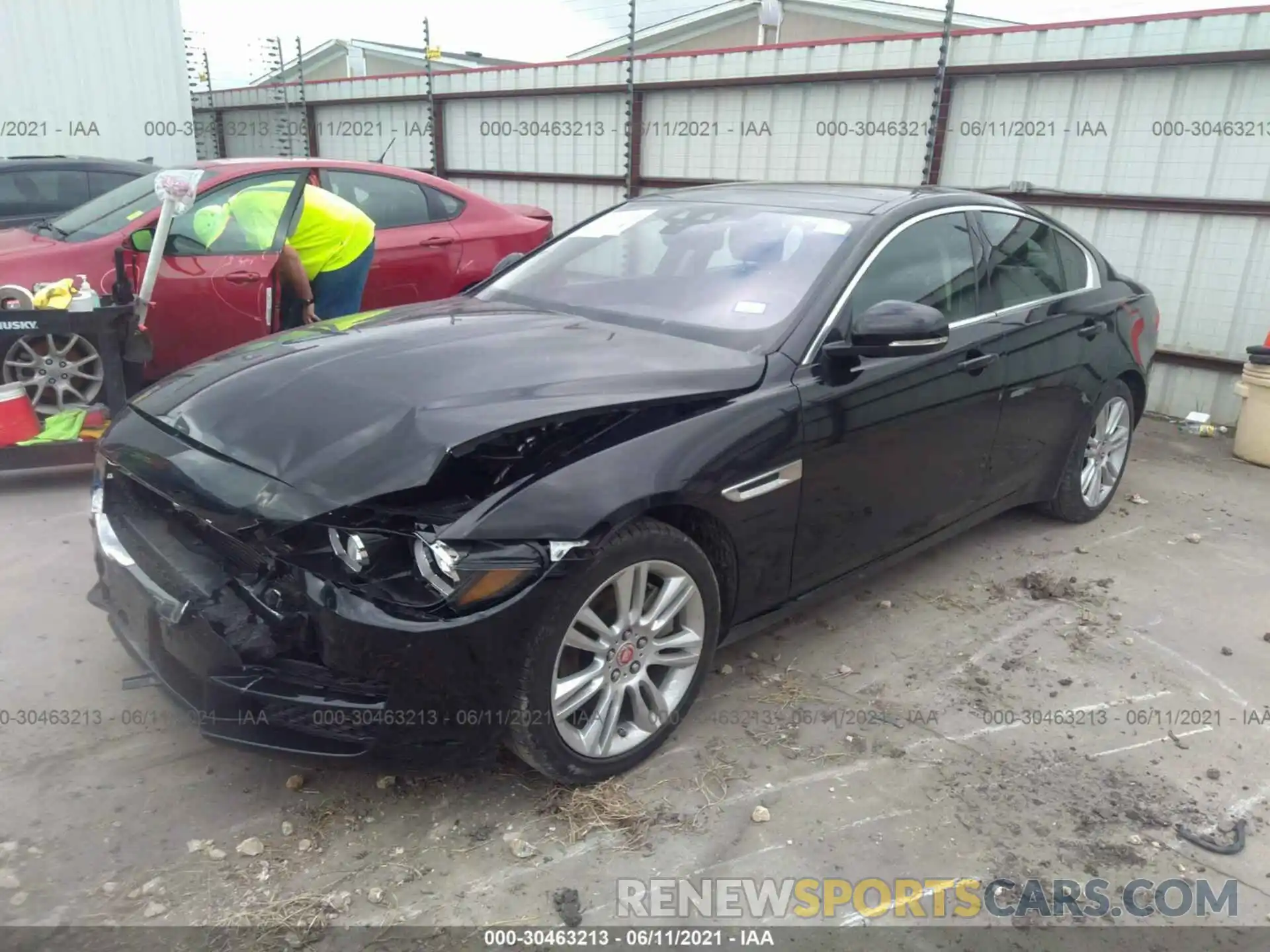 2 Photograph of a damaged car SAJAS4FX5KCP52841 JAGUAR XE 2019