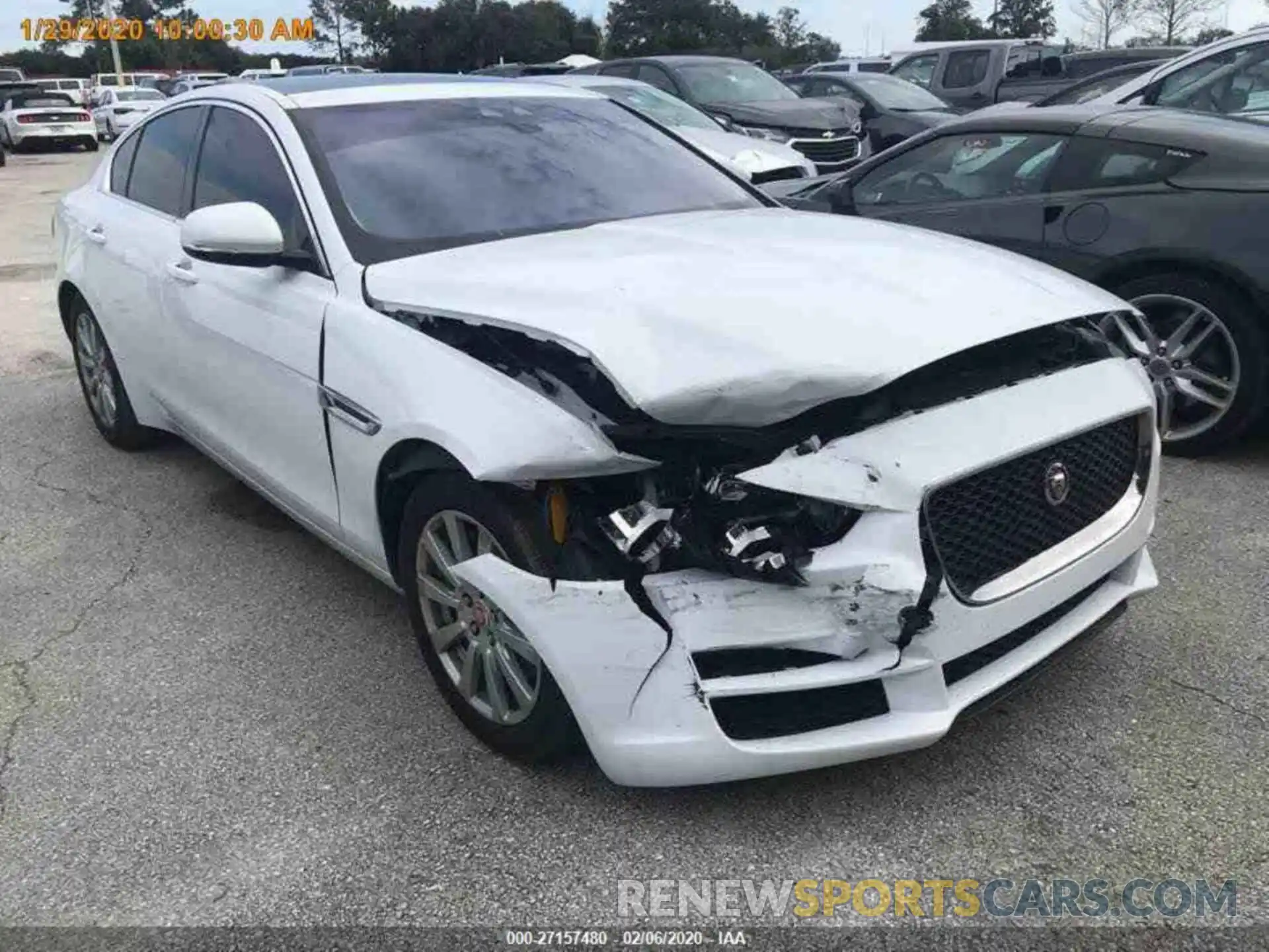 13 Photograph of a damaged car SAJAS4FX6KCP51097 JAGUAR XE 2019