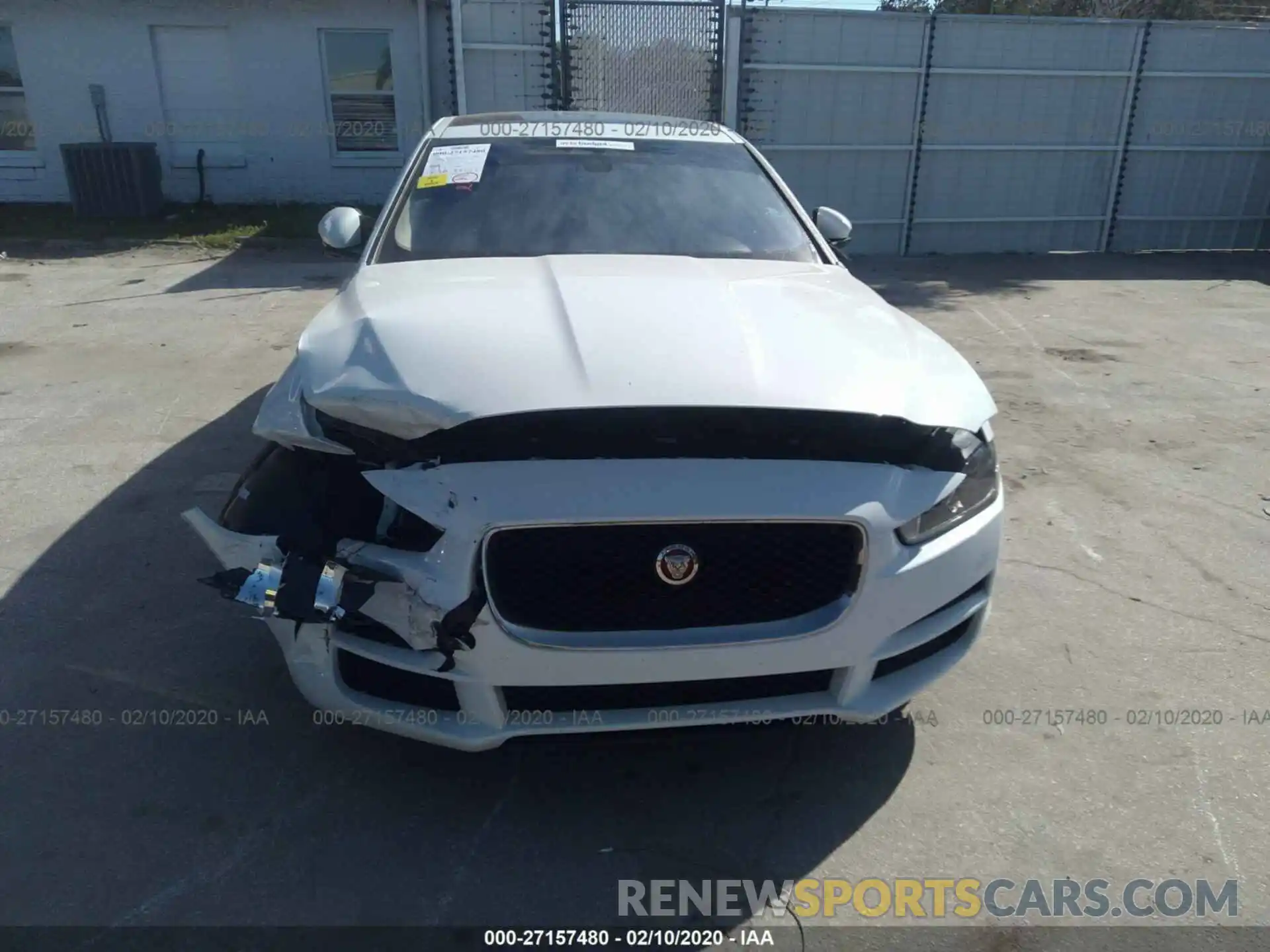 6 Photograph of a damaged car SAJAS4FX6KCP51097 JAGUAR XE 2019