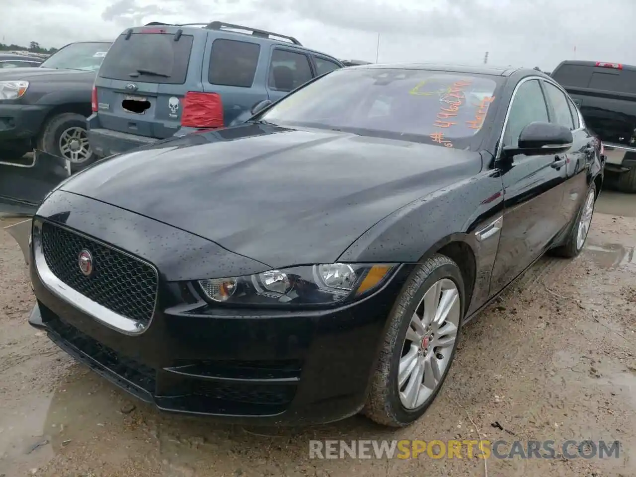 2 Photograph of a damaged car SAJAS4FX6KCP52489 JAGUAR XE 2019