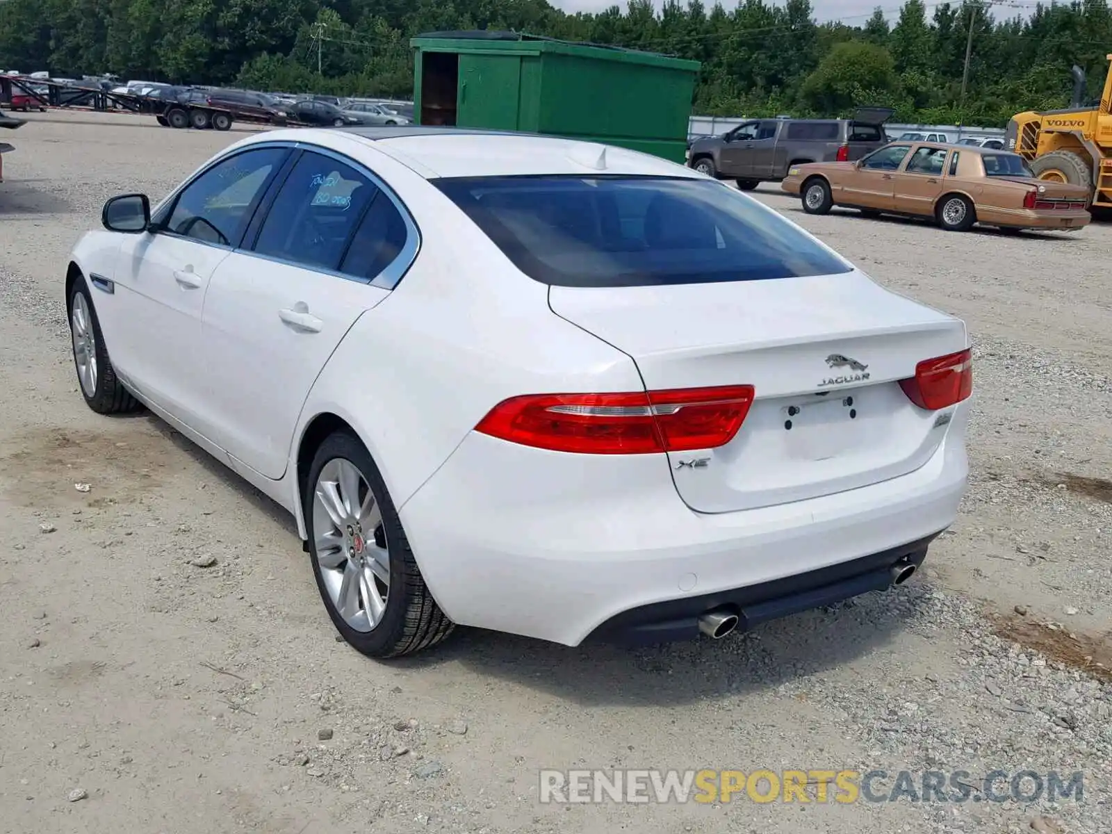 3 Photograph of a damaged car SAJAS4FX6KCP52587 JAGUAR XE 2019