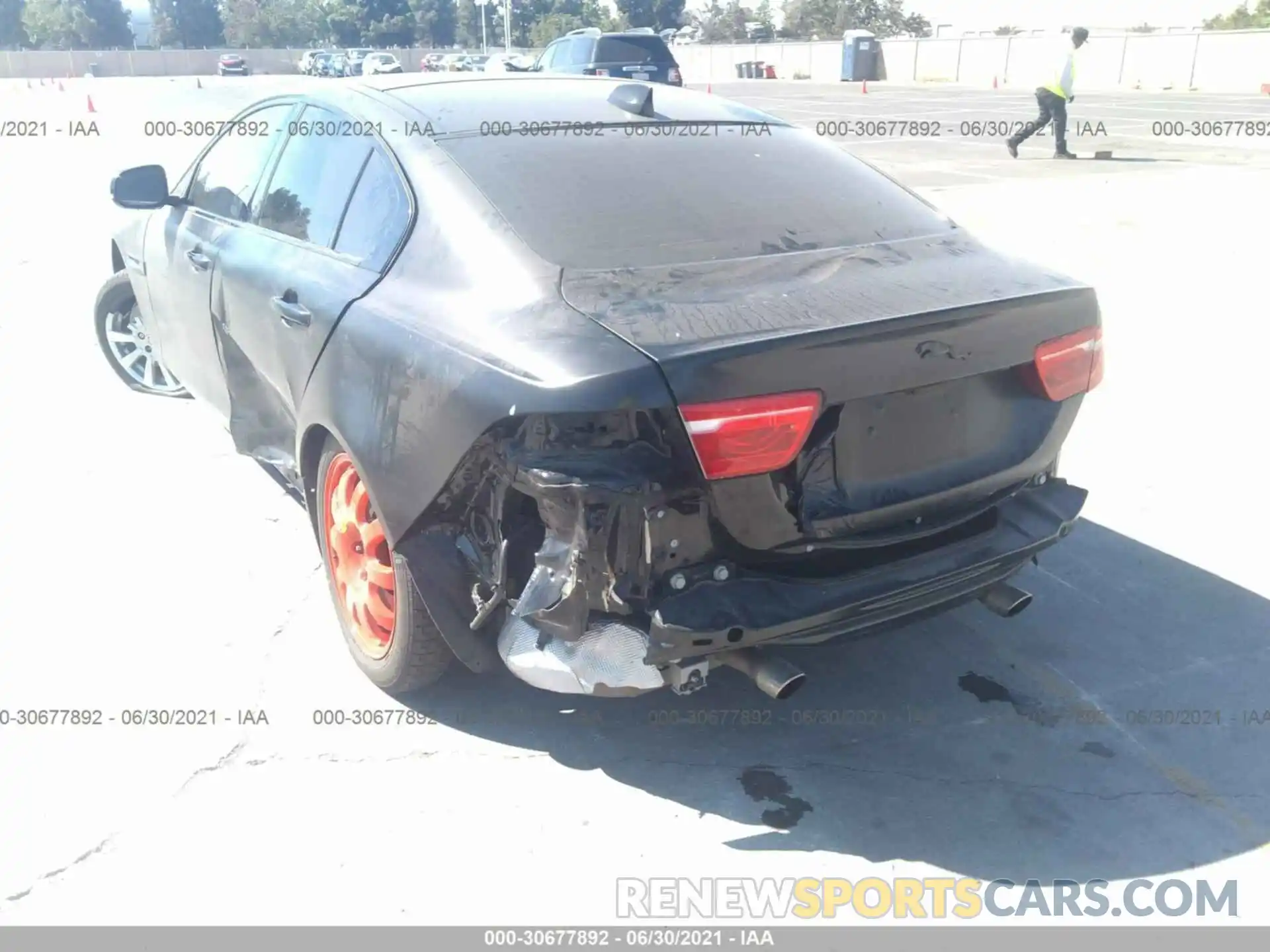 6 Photograph of a damaged car SAJAS4FX7KCP51089 JAGUAR XE 2019